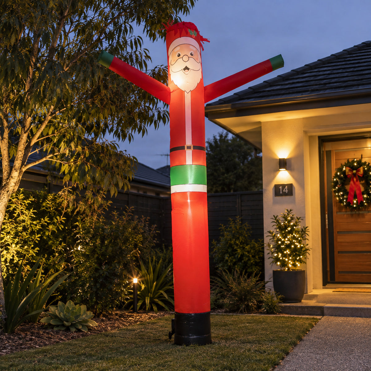 Inflatable Santa Noodle 2.7m