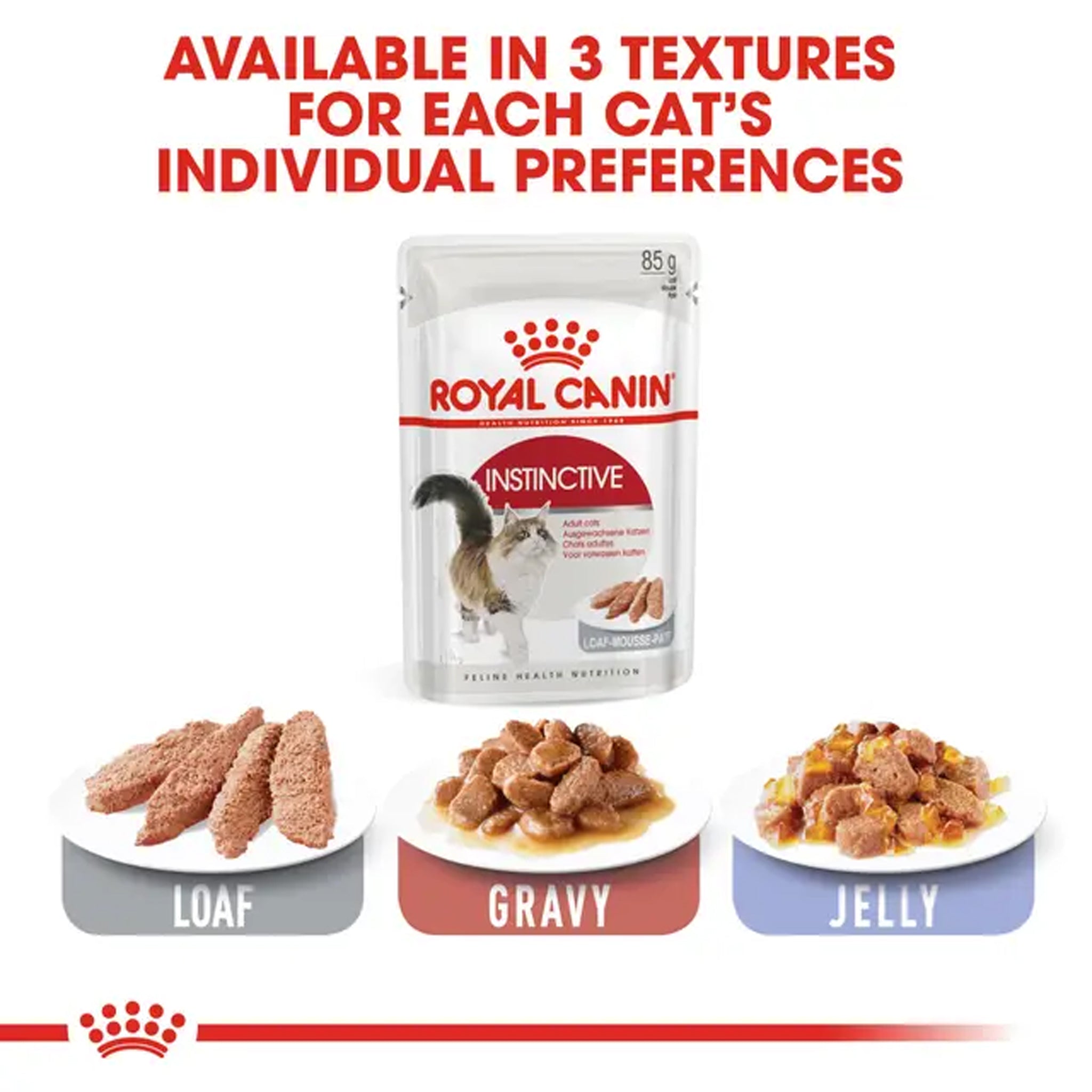 Royal Canin Cat Instinctive Loaf Pouches 85gx12
