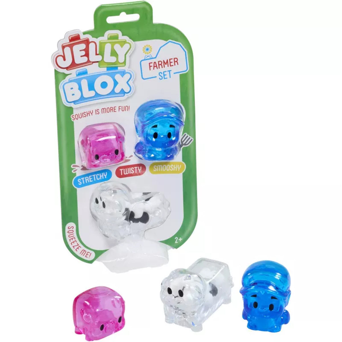 Jelly Blox - Farm Friends 3pk assorted