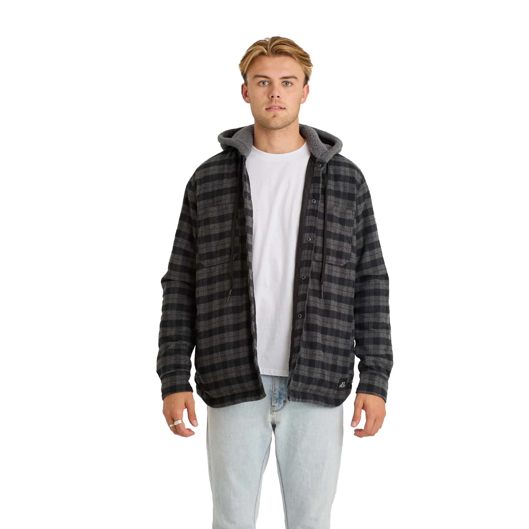 Jetpilot Quilted Sherpa Jacket