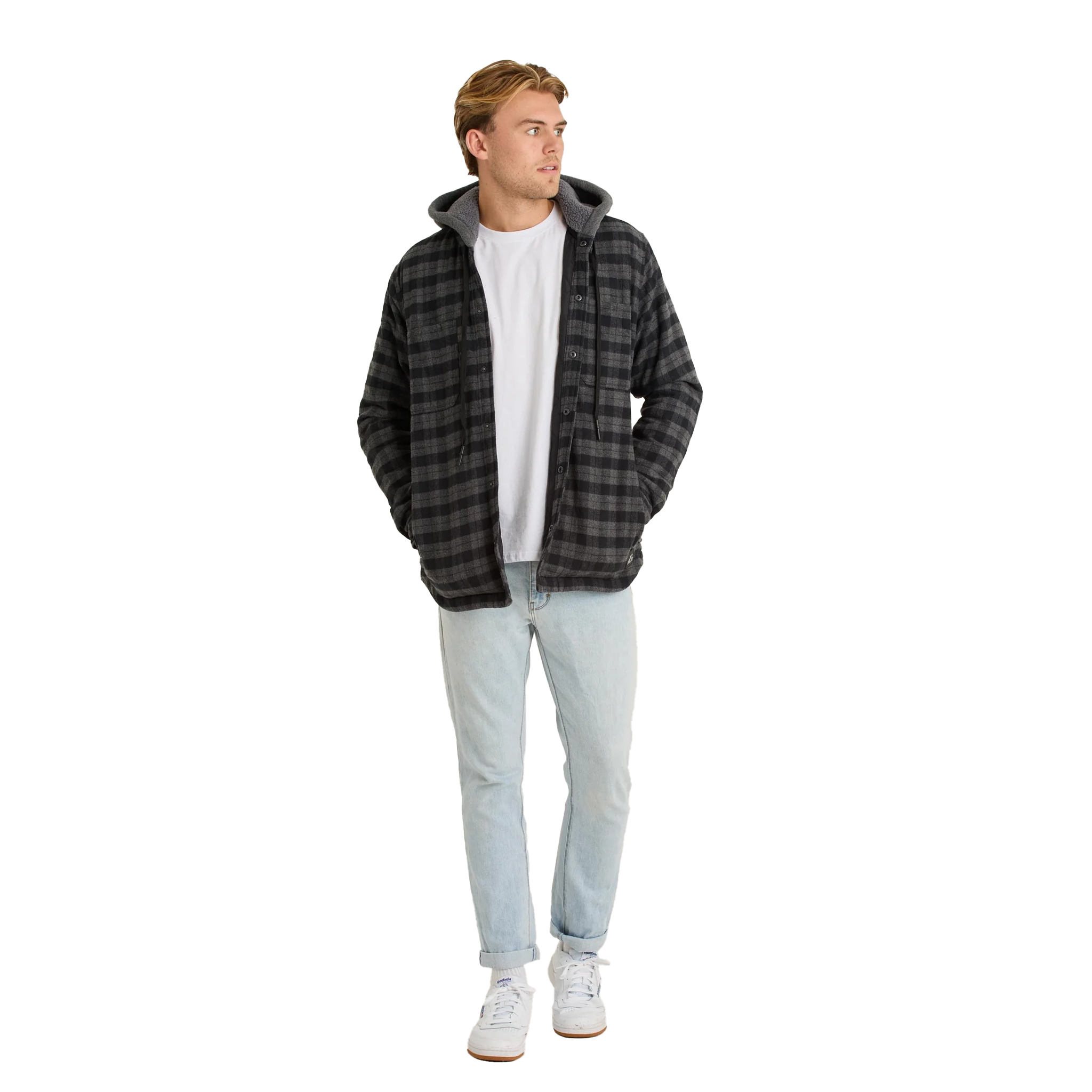Jetpilot Quilted Sherpa Jacket