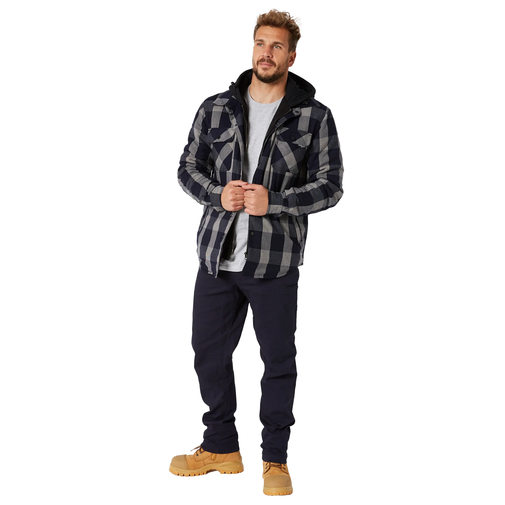 Jetpilot Quilted Flannel Jacket