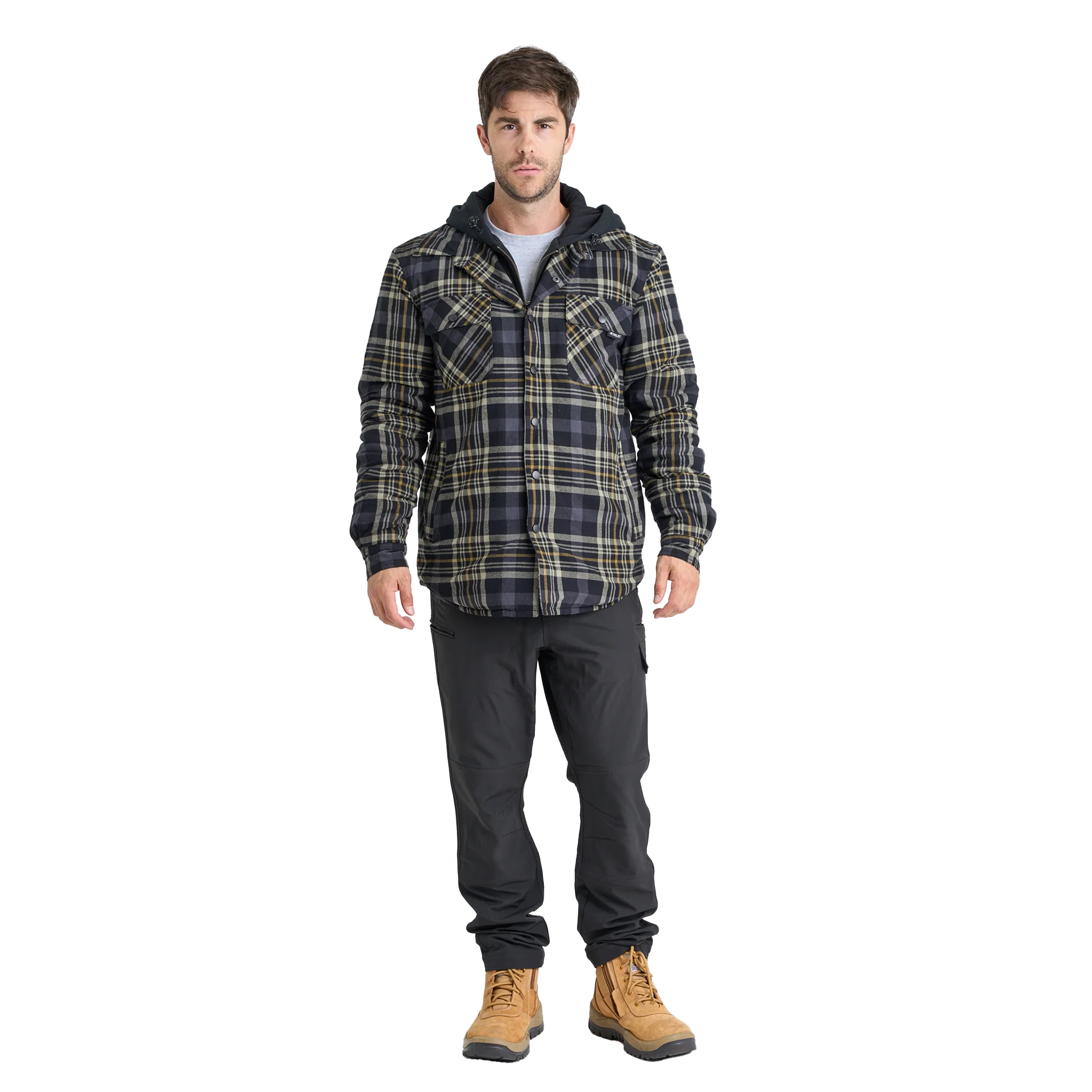 Jetpilot Quilted Flannel Jacket