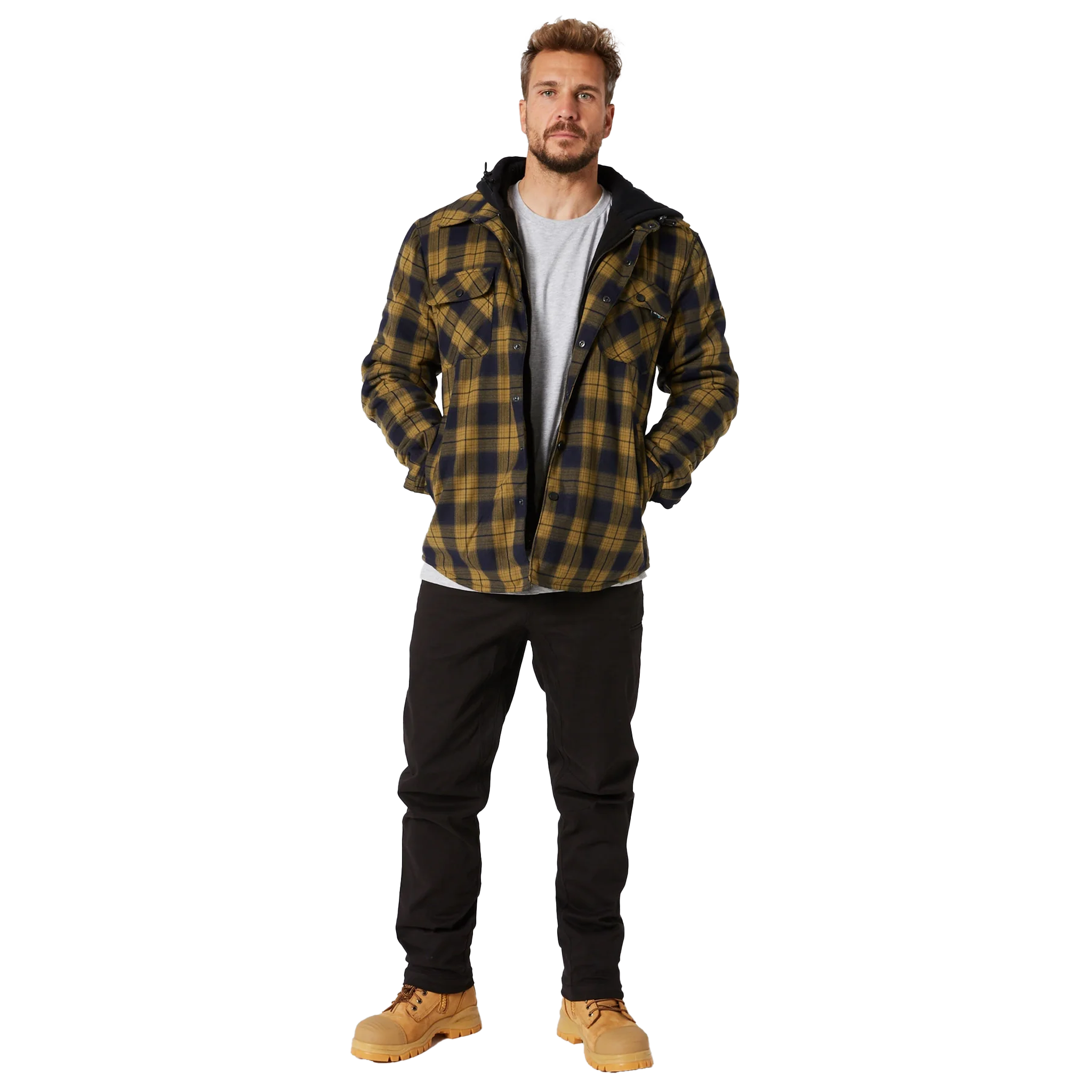 Jetpilot Quilted Flannel Jacket