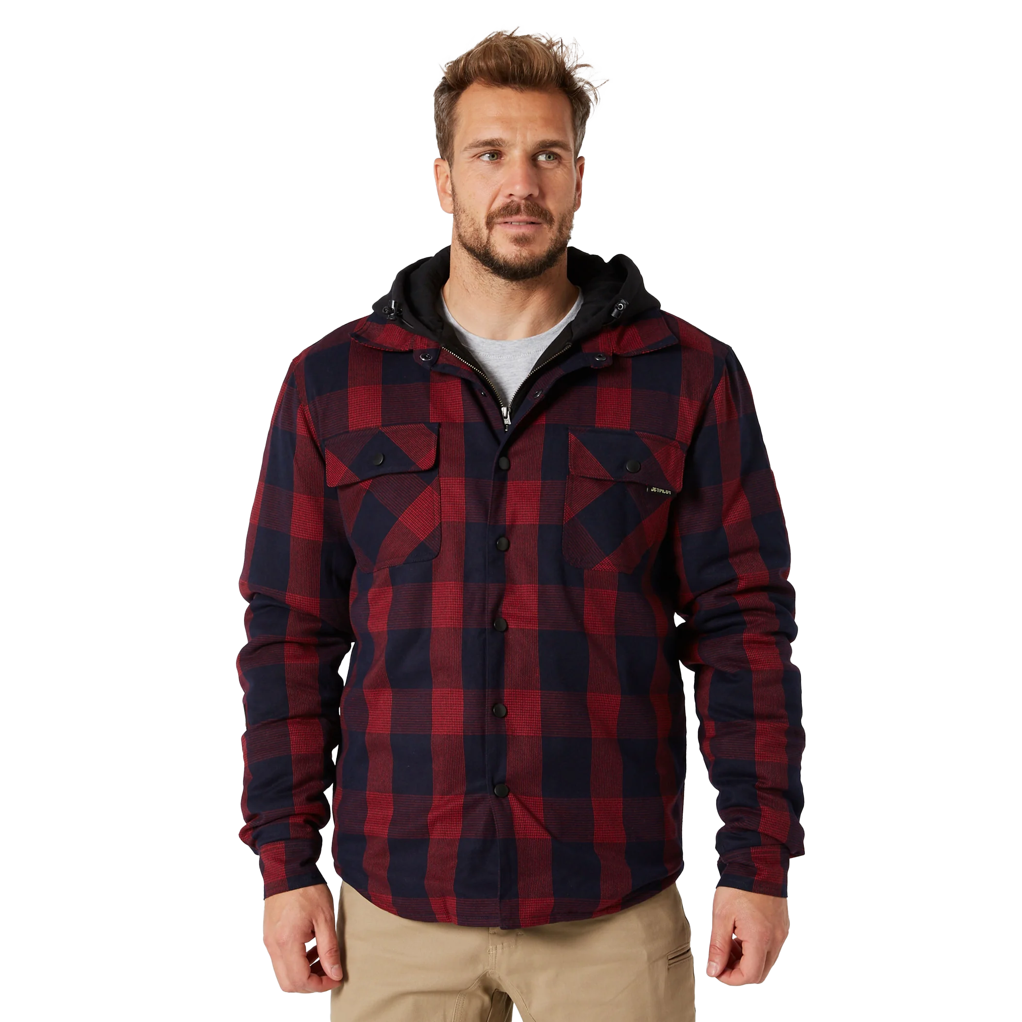 Jetpilot Quilted Flannel Jacket