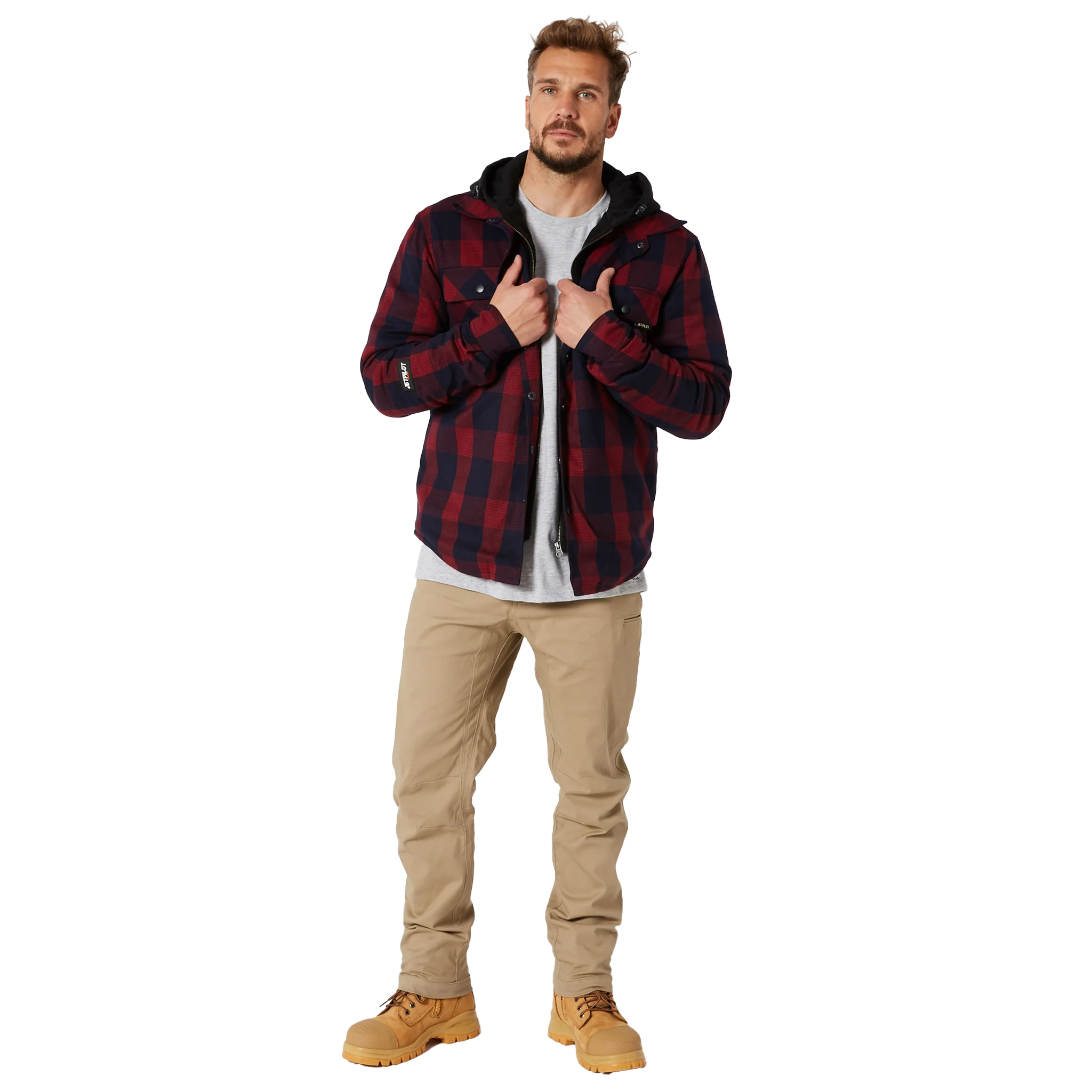 Jetpilot Quilted Flannel Jacket