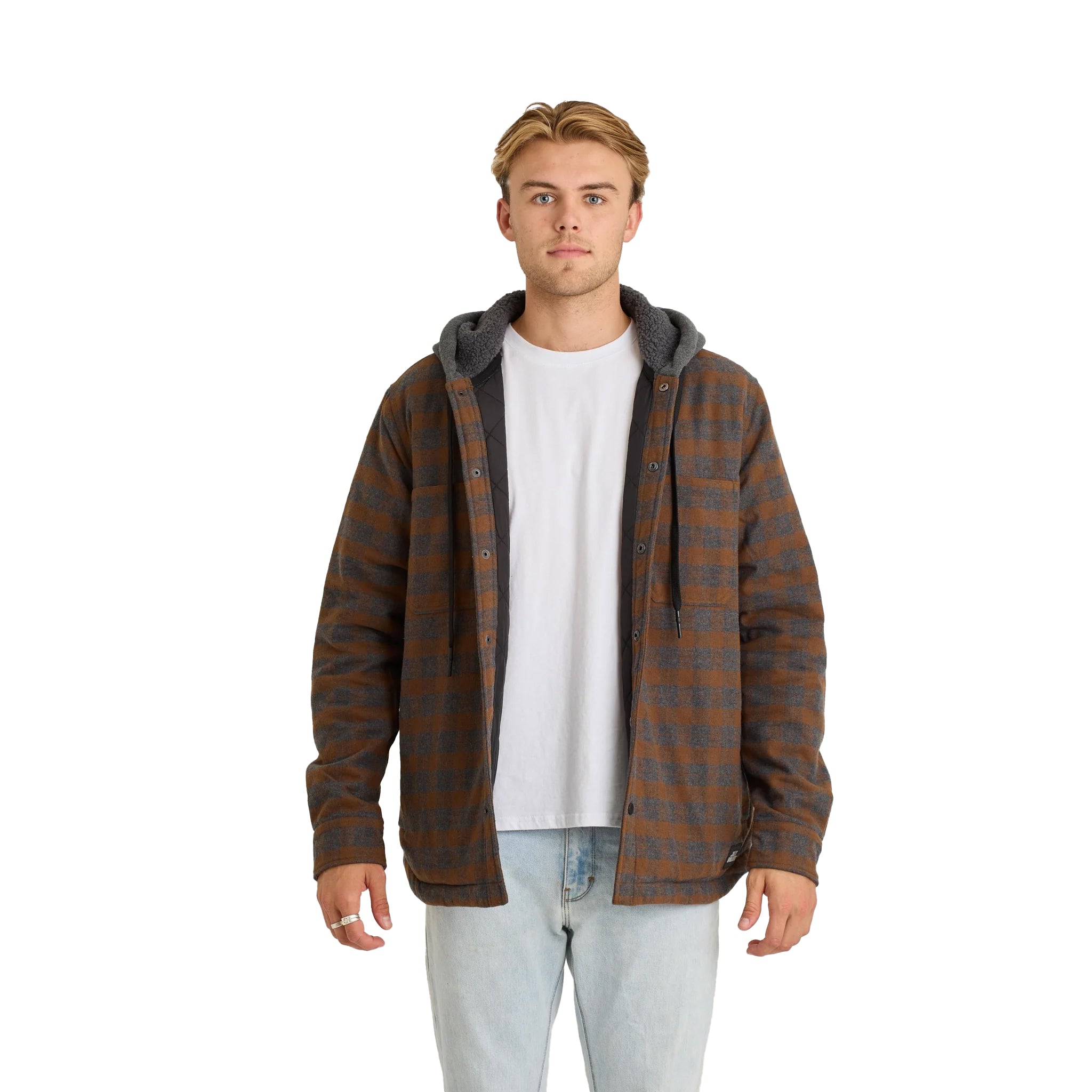 Jetpilot Quilted Sherpa Jacket