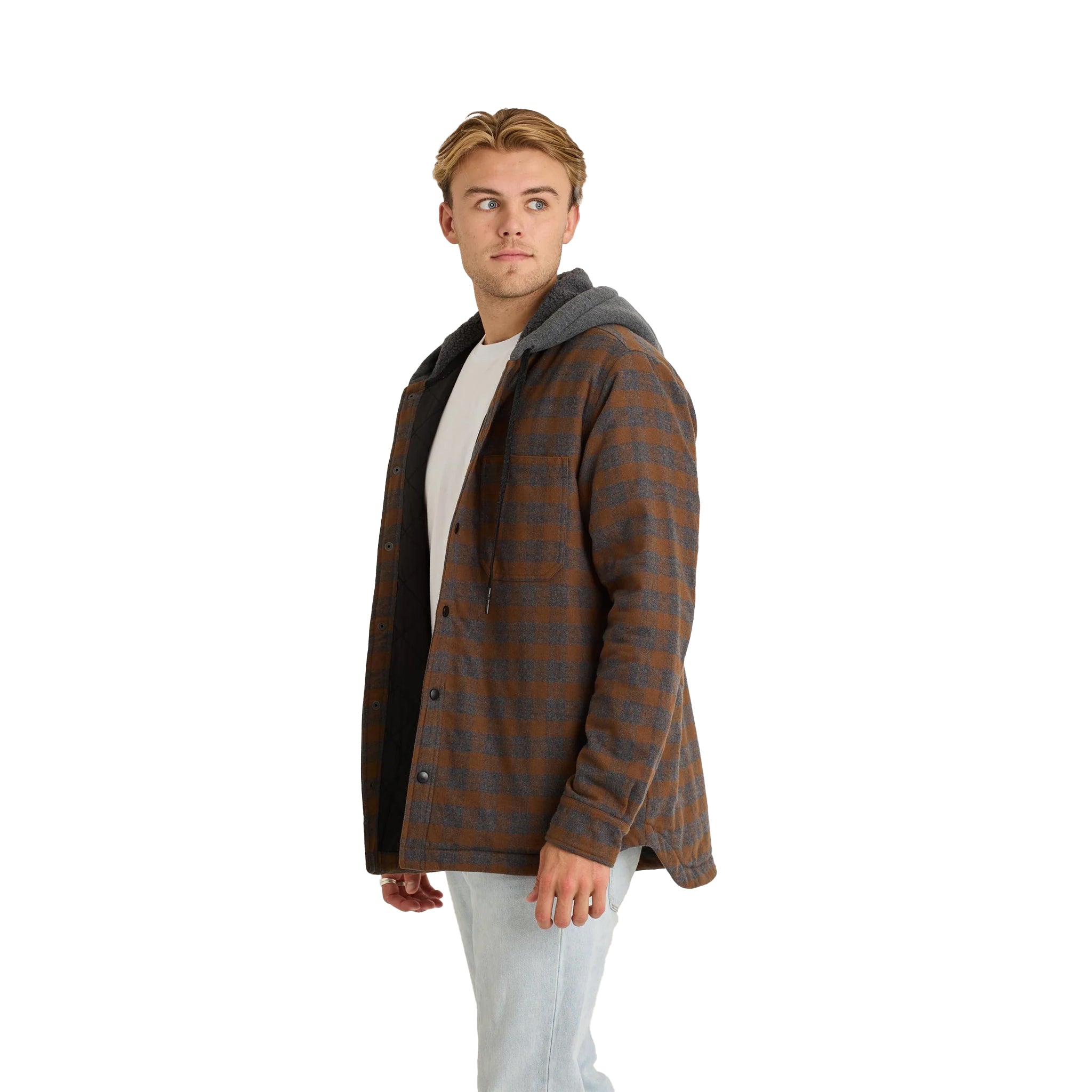 Jetpilot Quilted Sherpa Jacket