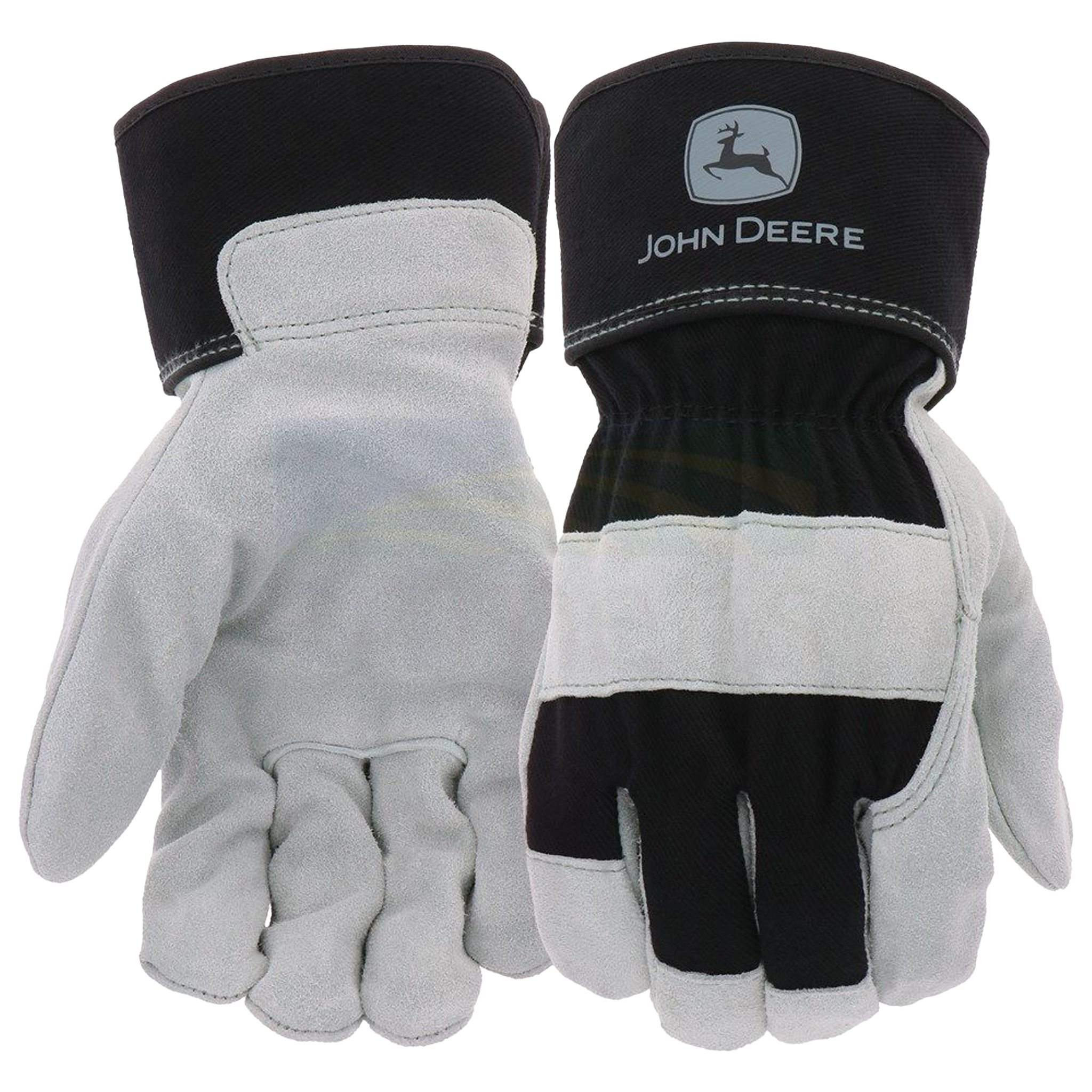 John Deere Cotton Back Split Cowhide Leather Palm Large