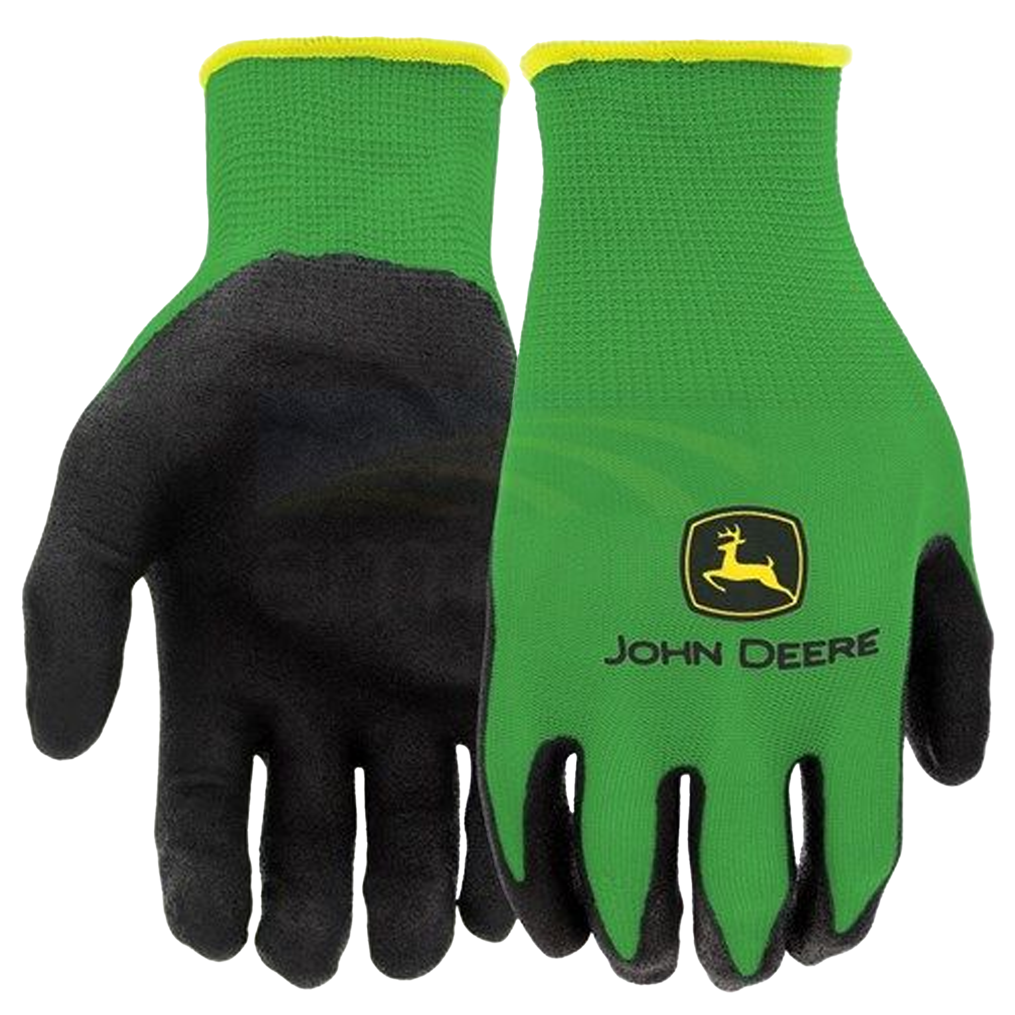 John Deere Nitrile Textured Foam Grip Green