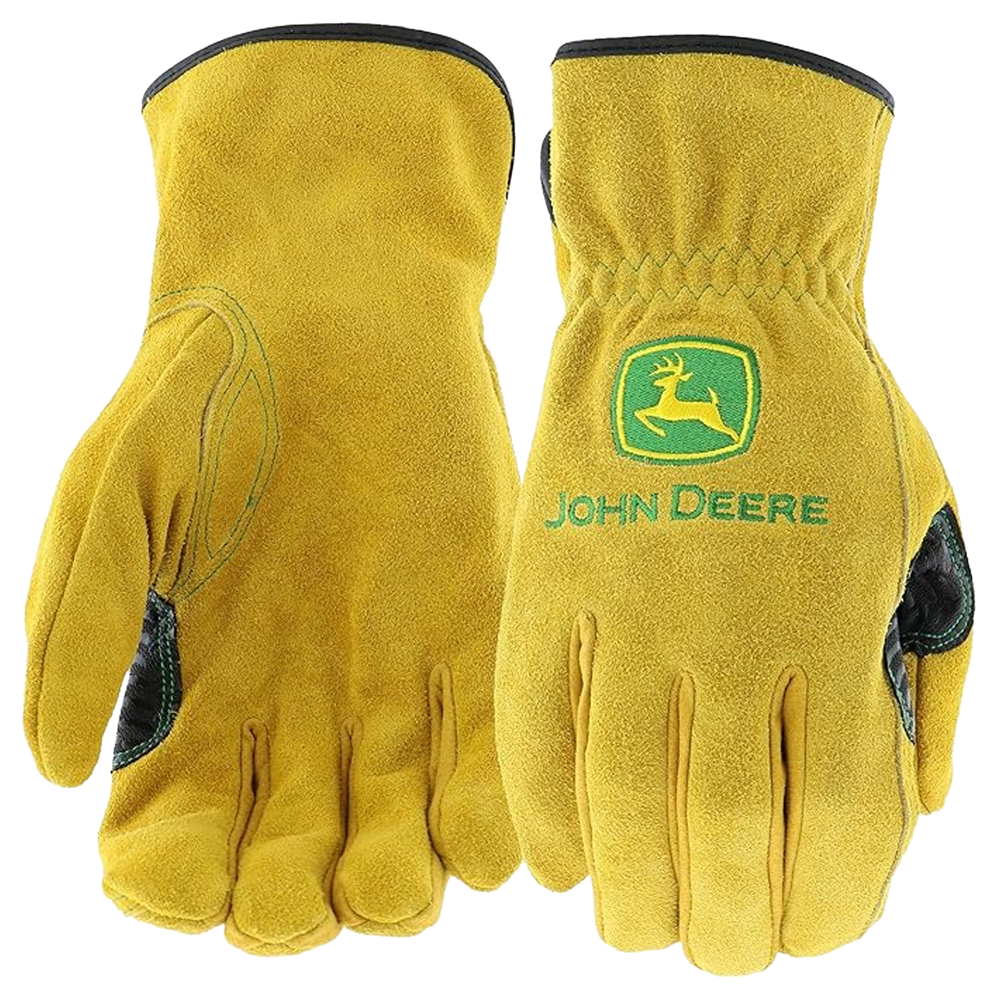 John Deere Split Cowhide leather Driver Gloves
