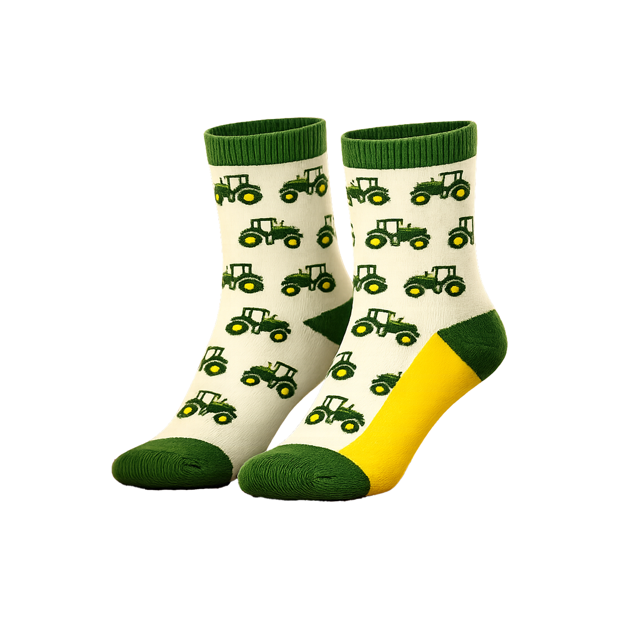 John Deere 7 Pack Crew Socks (4-6Y)