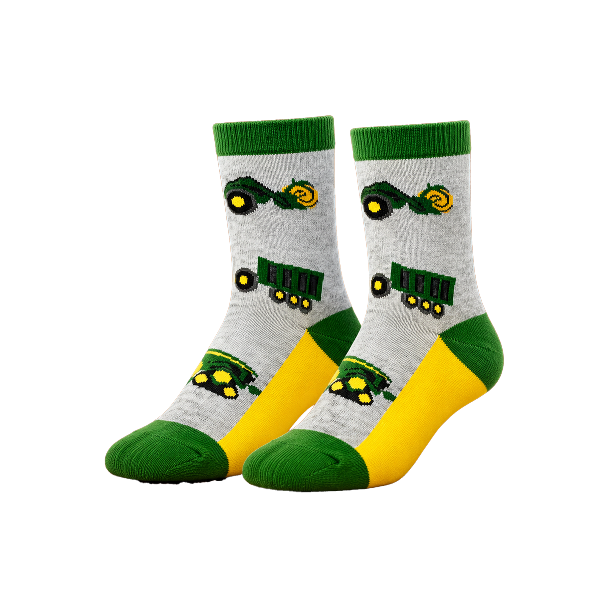 John Deere 7 Pack Crew Socks (4-6Y)