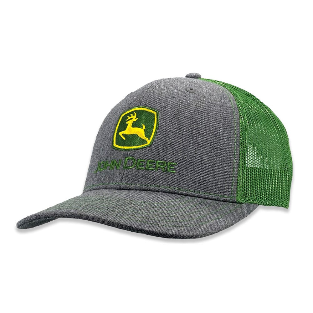 John Deere Trademark Logo Trucker Mesh Cap