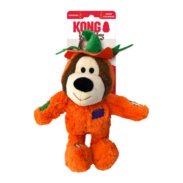 KONG Halloween Wild Knots Pumpkin Bear Med/Lg