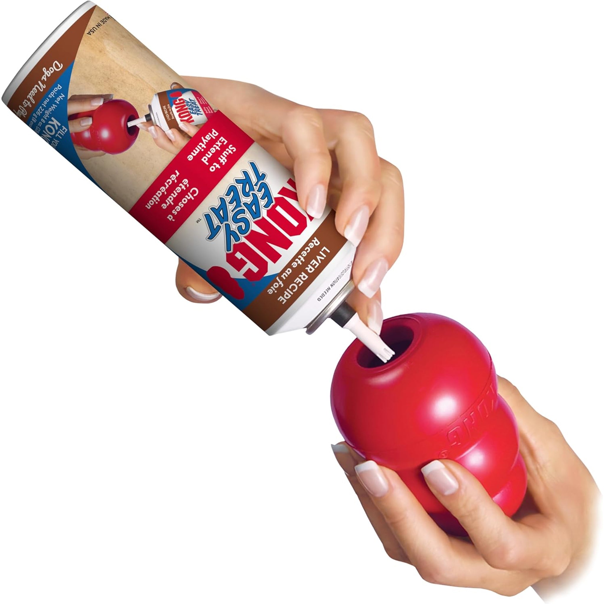 KONG Dog Easy Treat Paste – Puppy, Bacon Cheese & Liver