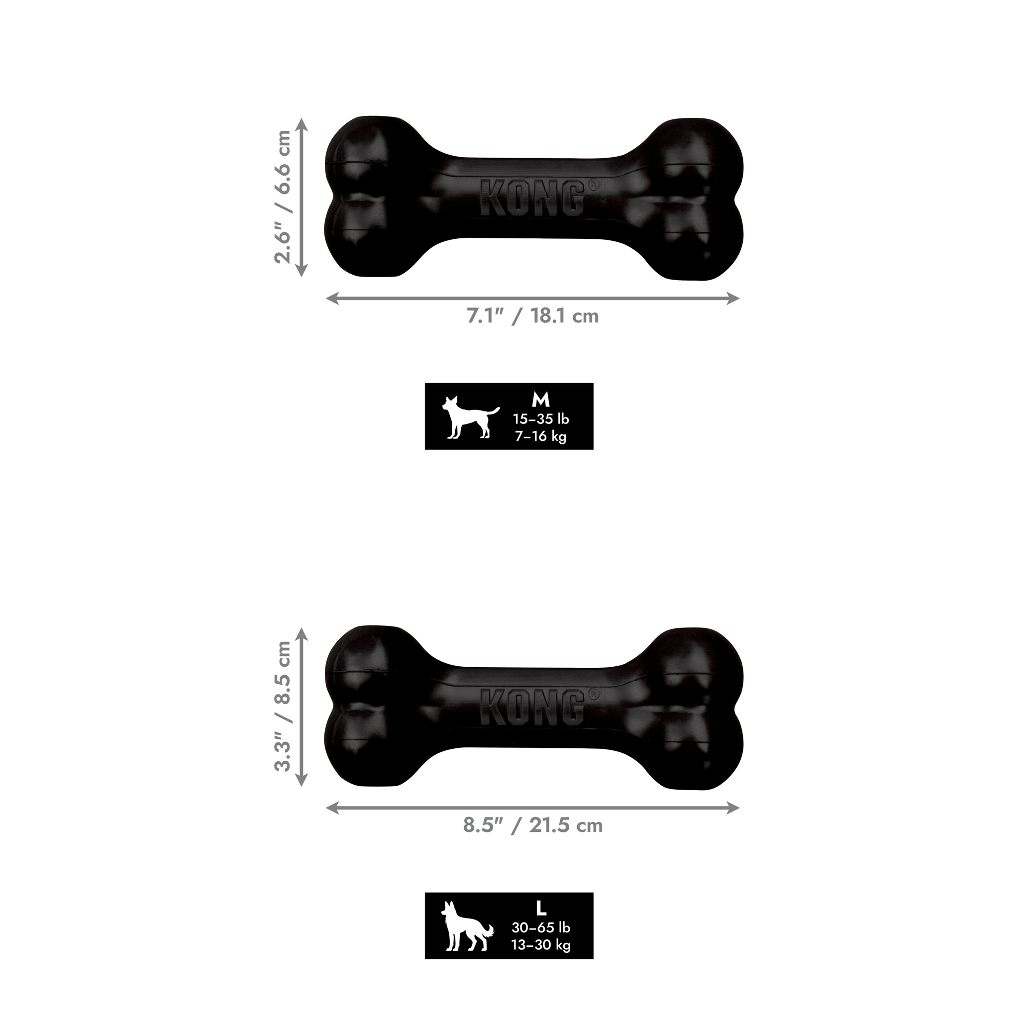 KONG Dog Goodie Bone Extreme