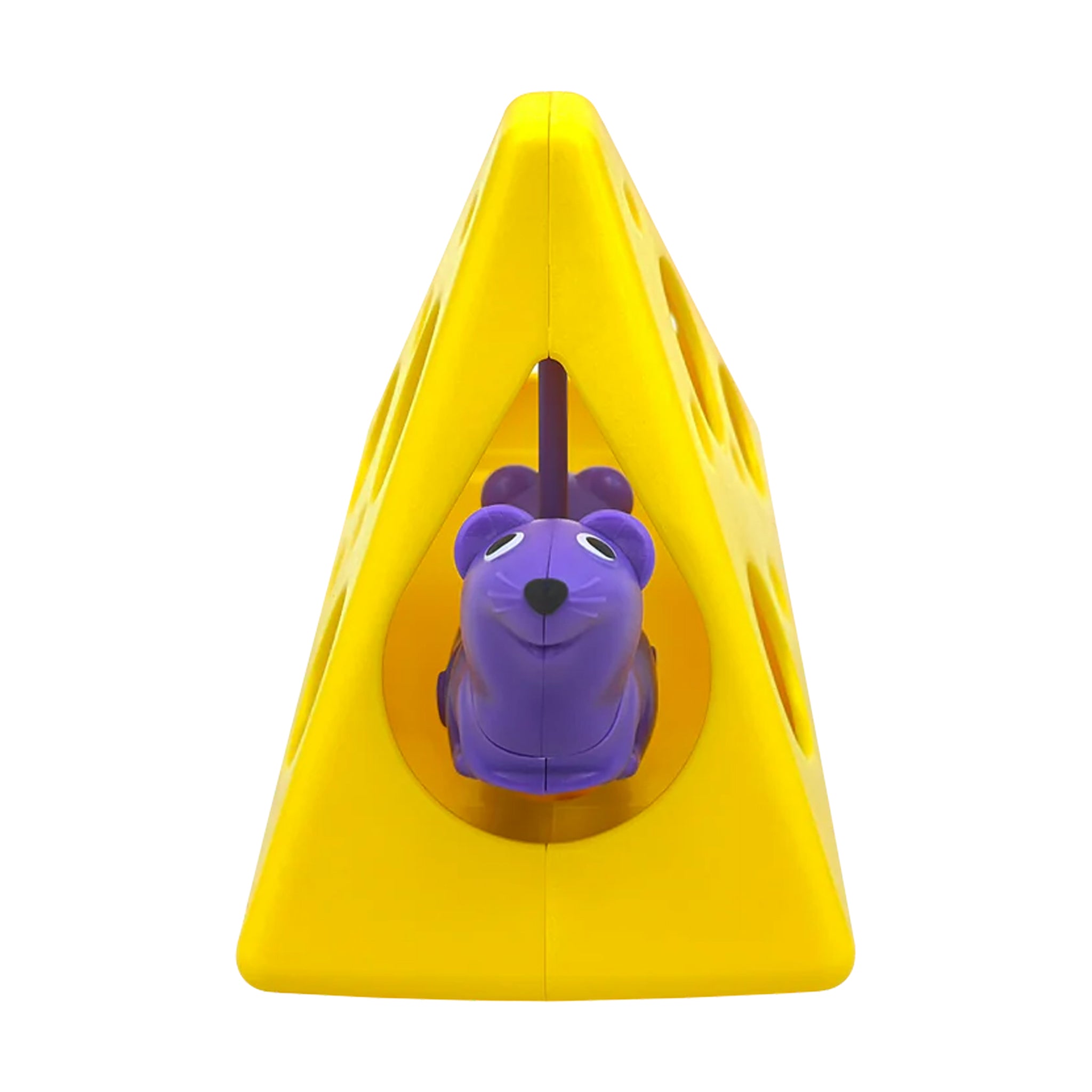 KONG Rewards Rocker Cheese Interactive Cat Toy