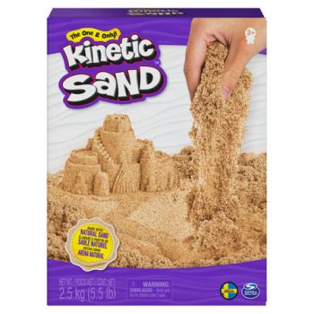 Kinetic Sand 2.5kg Brown Bulk Sand