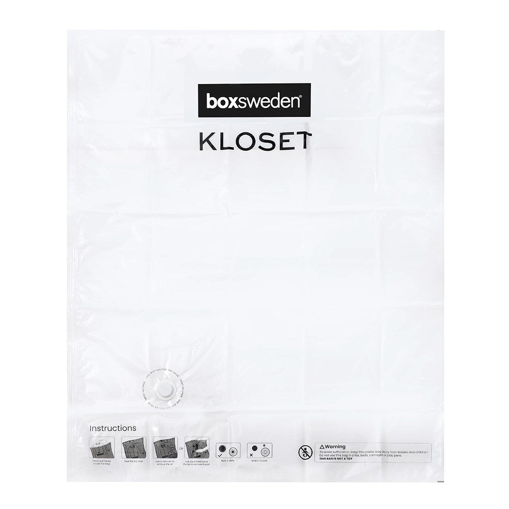 Kloset Vacuum Storage Bags – Reusable (Multiple Sizes)