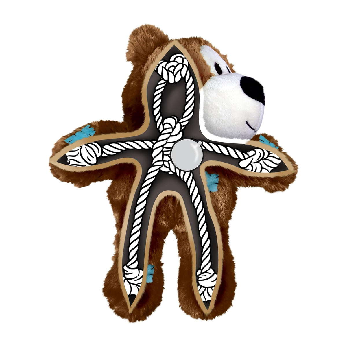 KONG Holiday Wild Knots Sweater Bear