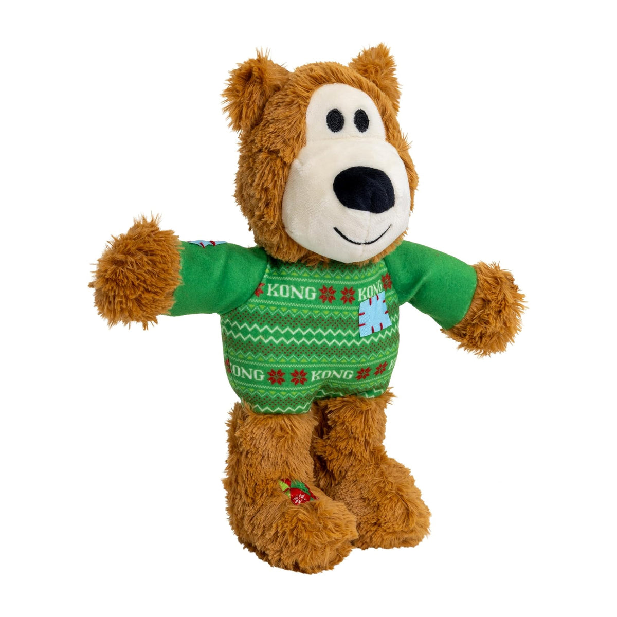 KONG Holiday Wild Knots Sweater Bear