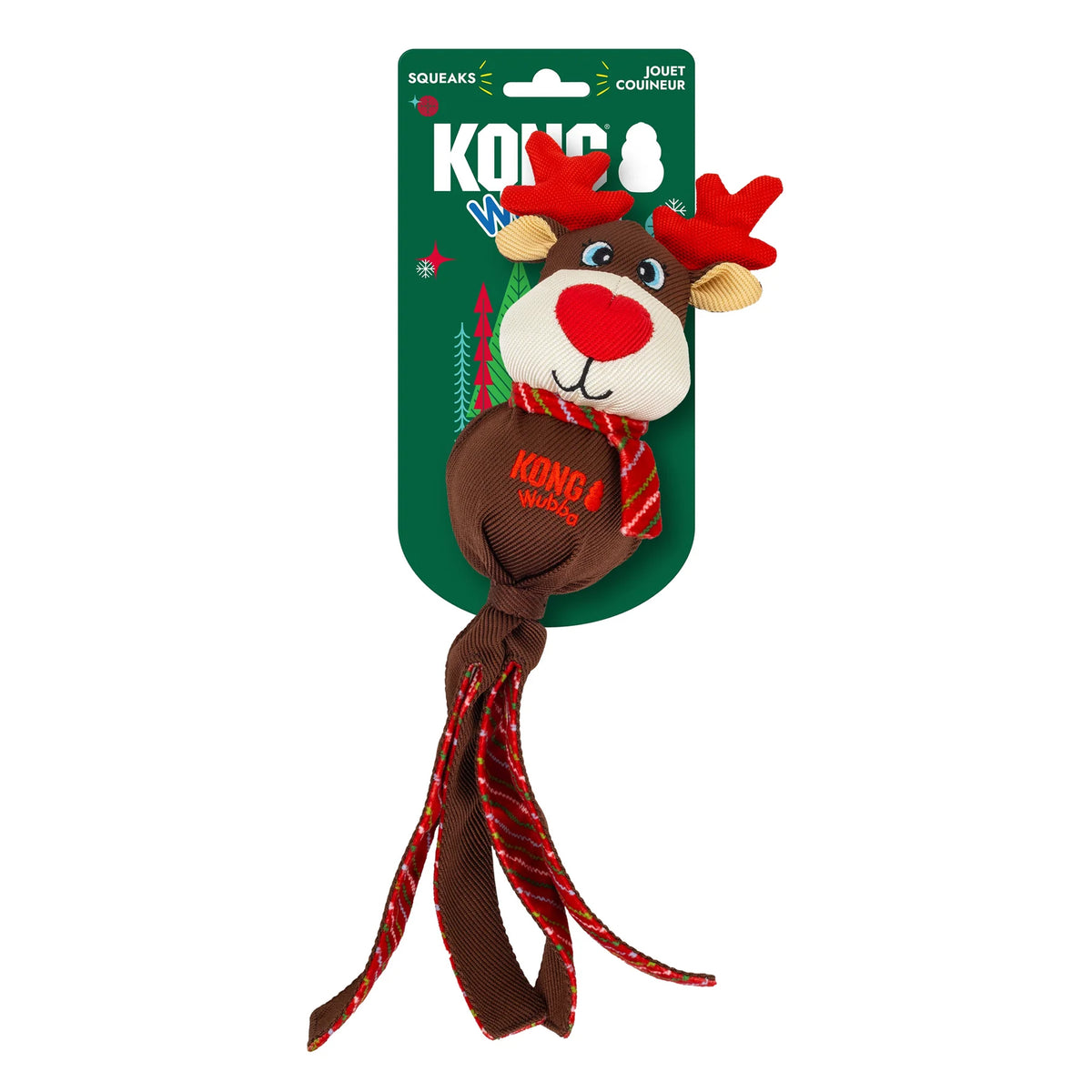 Kong Holiday Wubba Assorted Designs