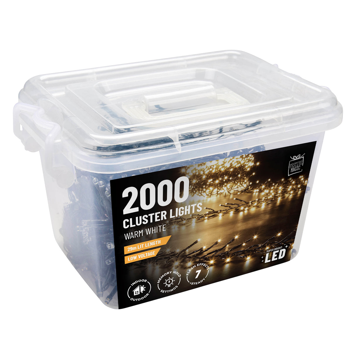LED Cluster Lights 2000