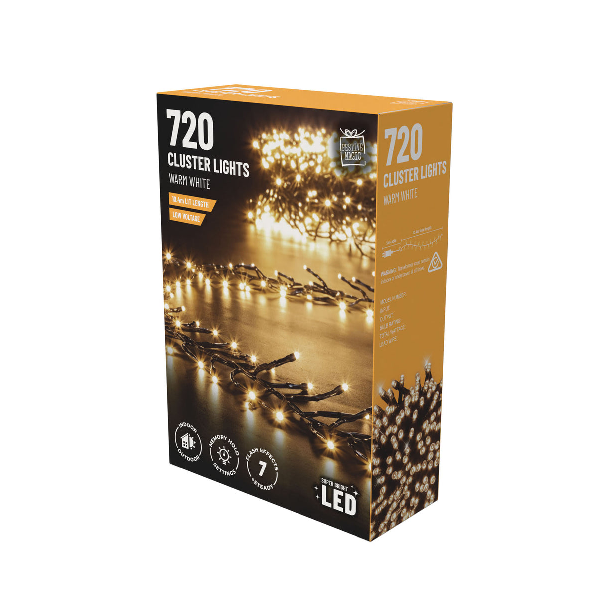 LED Cluster Lights 720