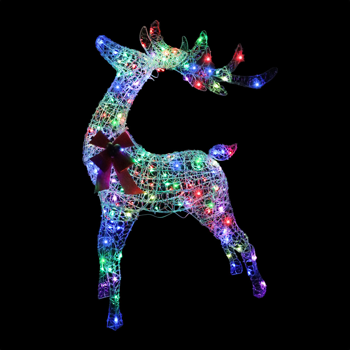 App Control LED PVC Spun Deer 134cm