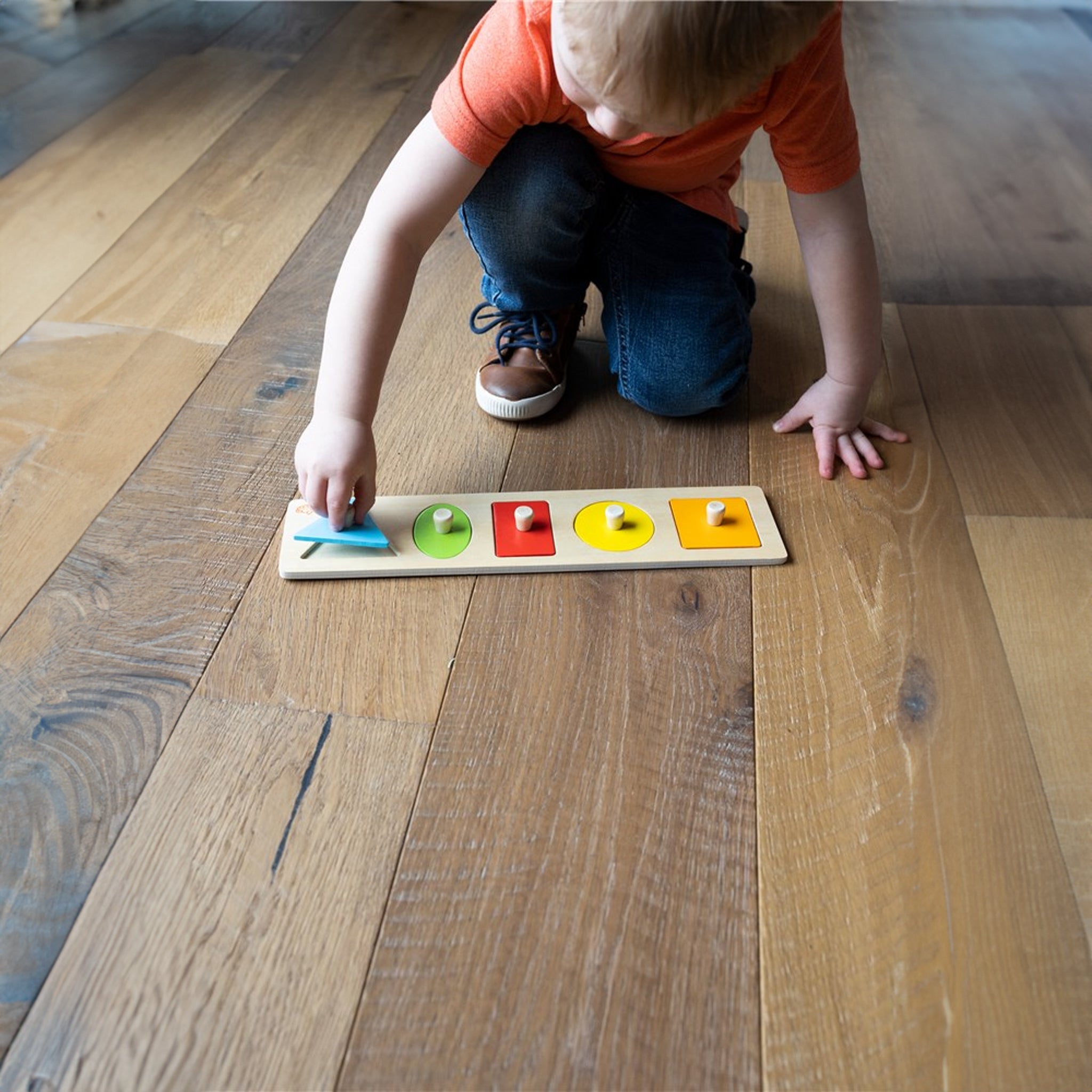 Let's Learn Shapes! Wooden Puzzle