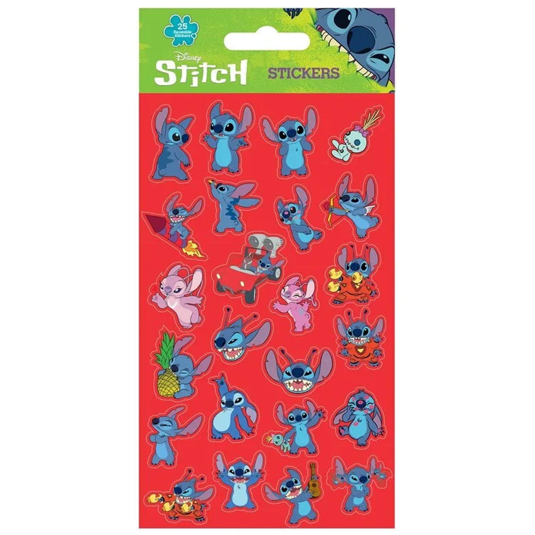 Pop Culture Reusable Sticker Set