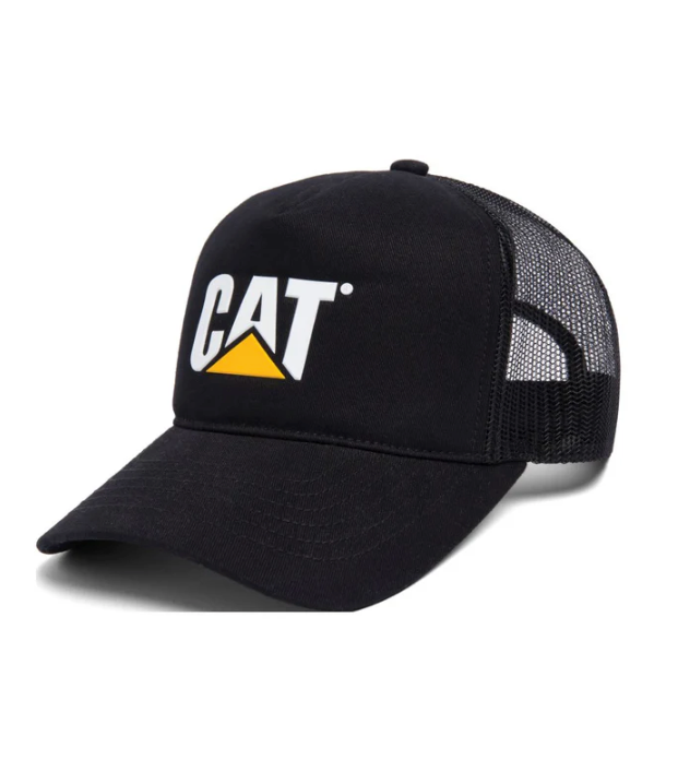 CAT Logo Mesh Back Hat-One Size