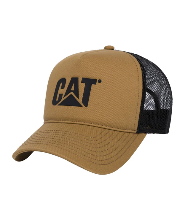 CAT Logo Mesh Back Hat-One Size