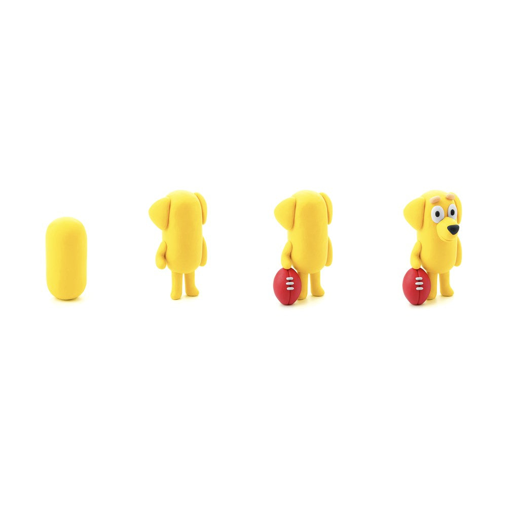 Hey Clay Bluey single character