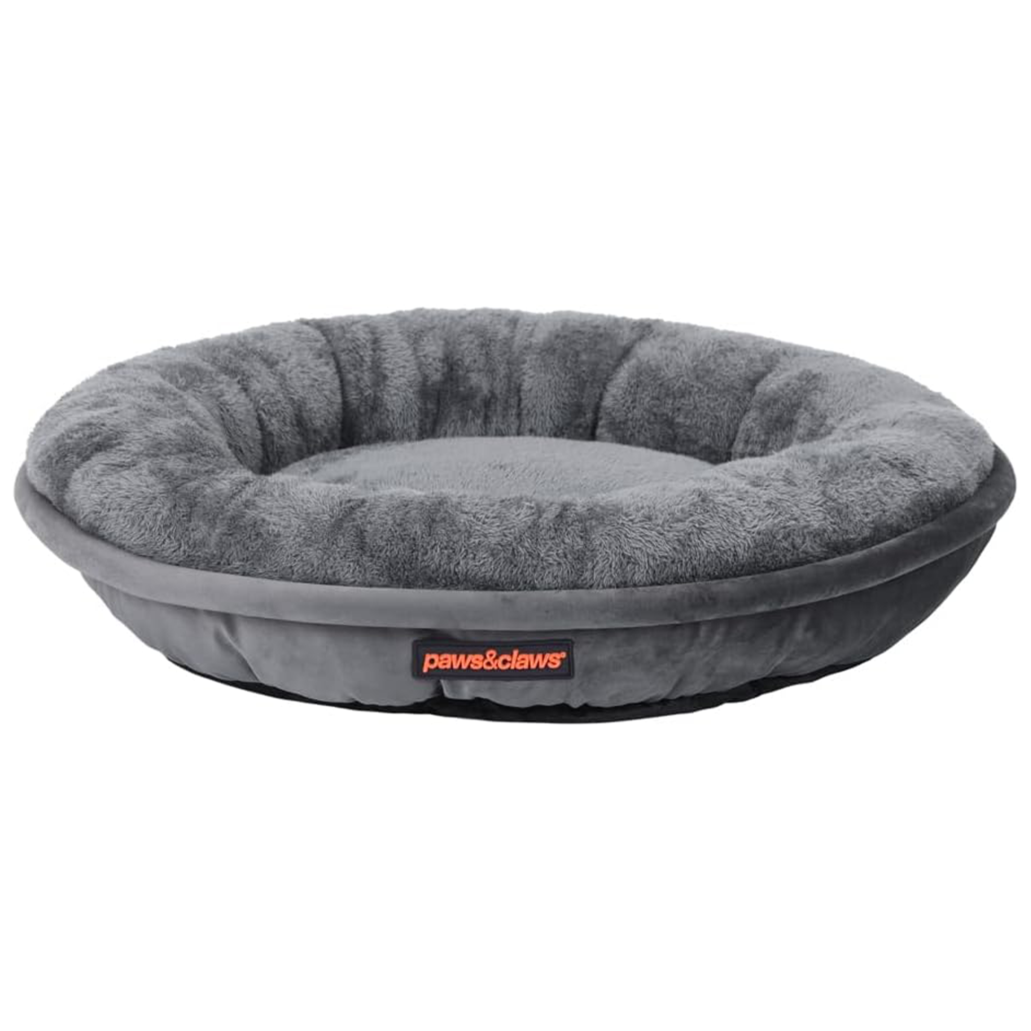 Lux Round Bed Grey Small 60x60x14cm
