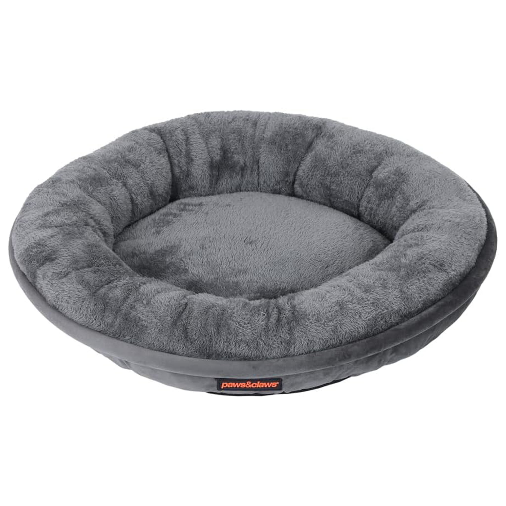 Lux Round Bed Grey Small 60x60x14cm