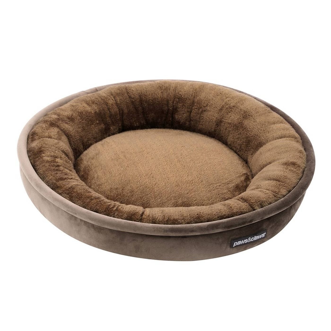 Lux Round Bed Mocha Small 60x60x14cm