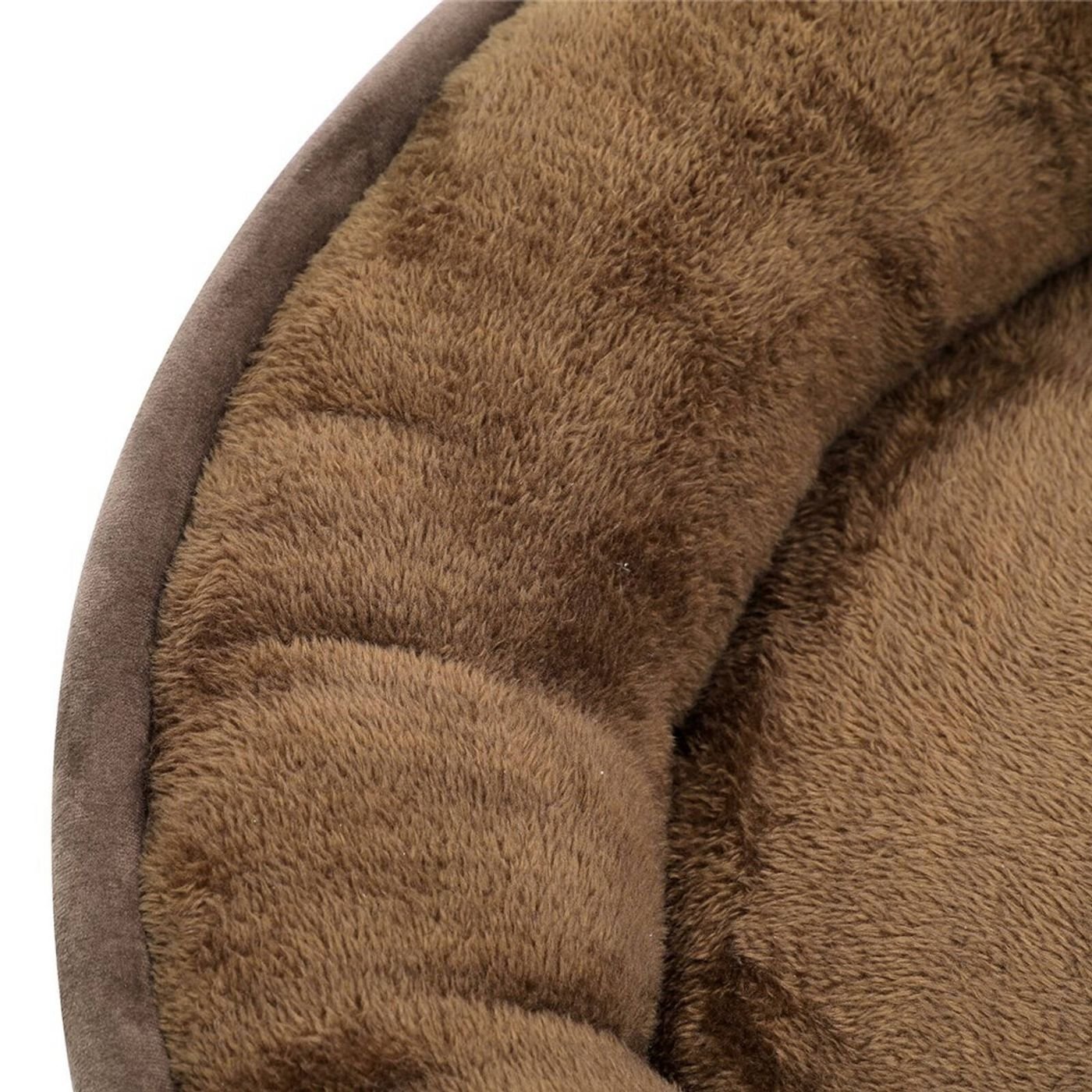 Lux Round Bed Mocha Small 60x60x14cm