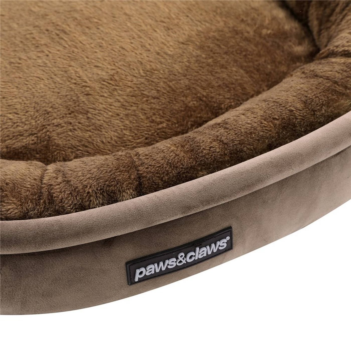 Lux Round Bed Mocha Small 60x60x14cm