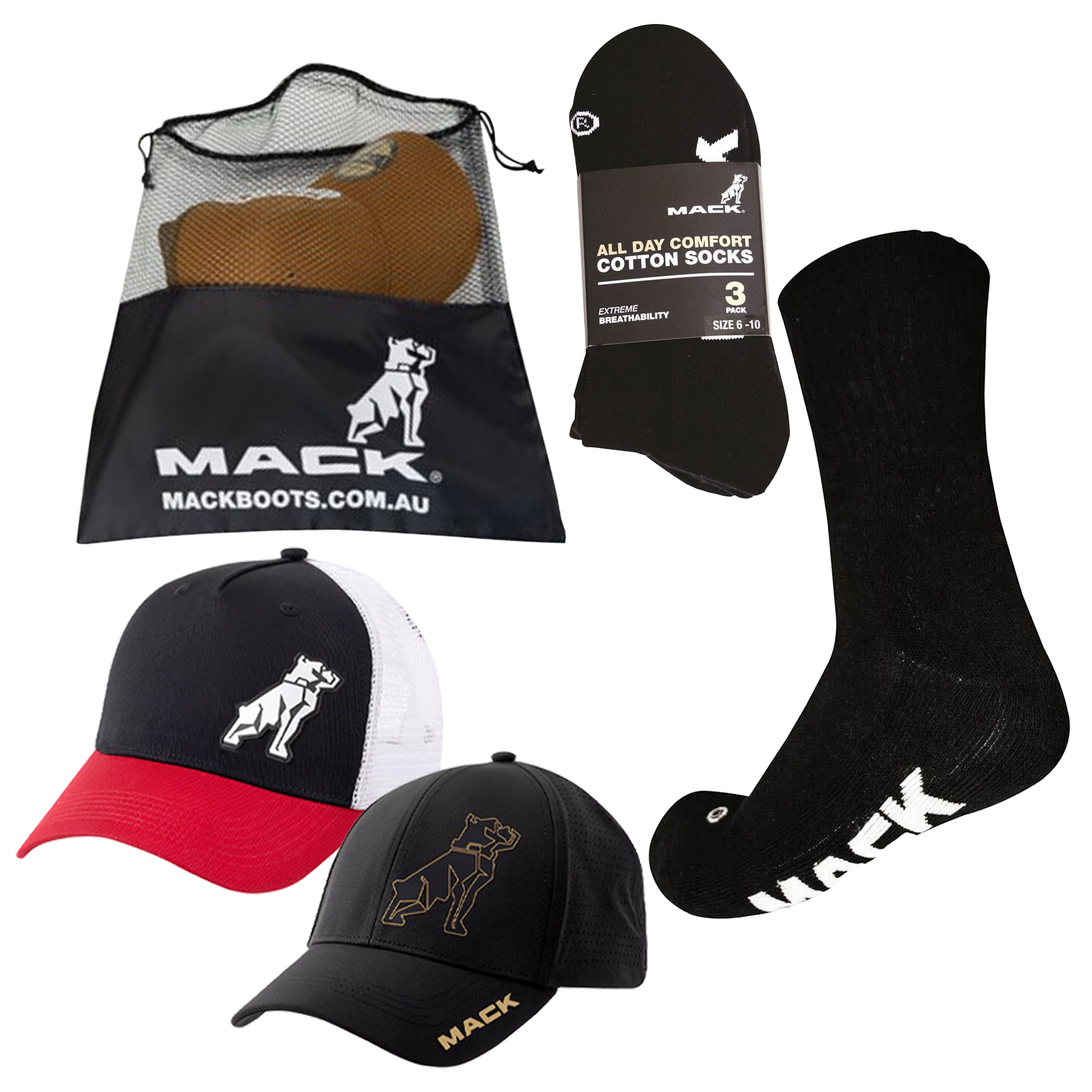 Mack Cap and Sock Bundle