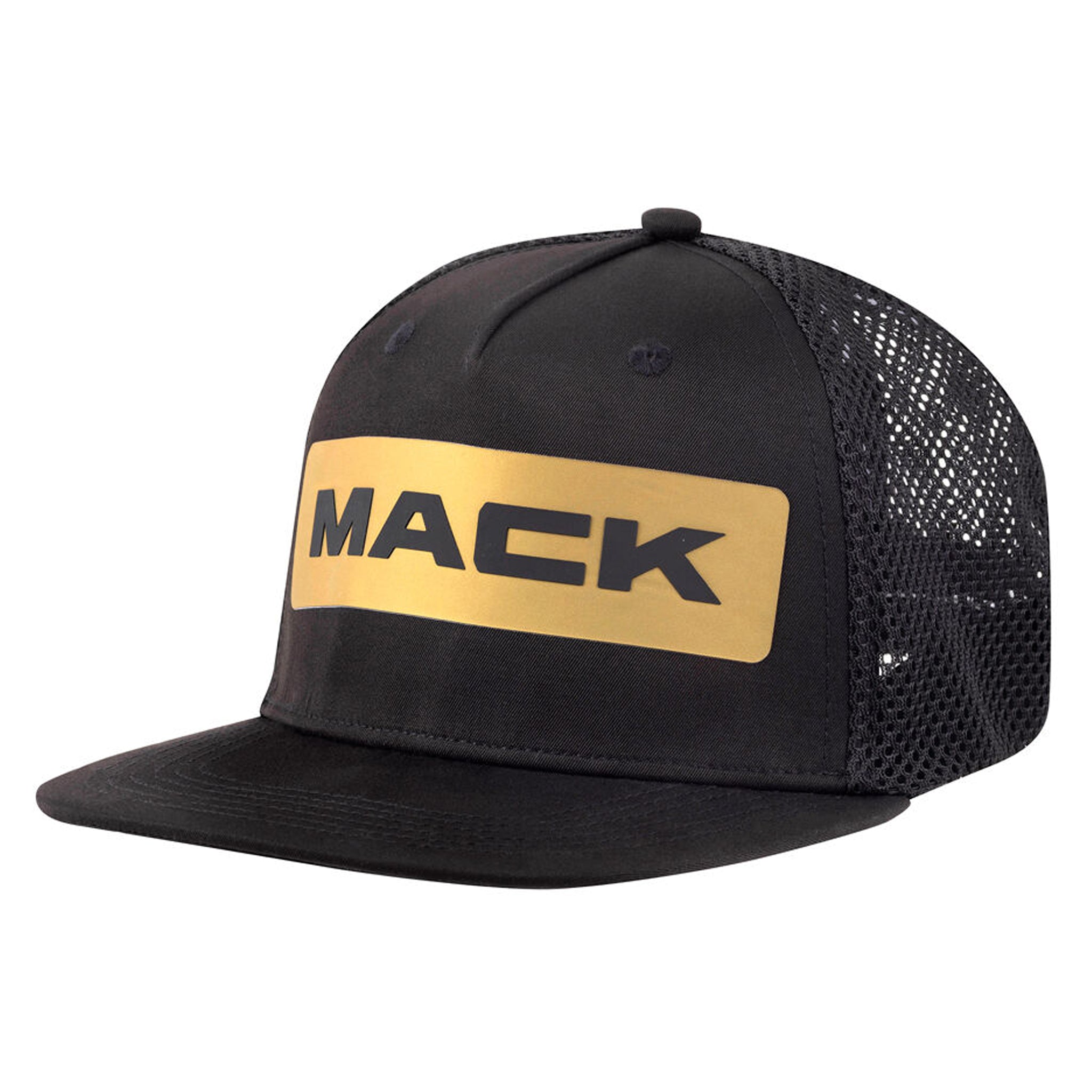 Mack Flat Brim Dart Trucker