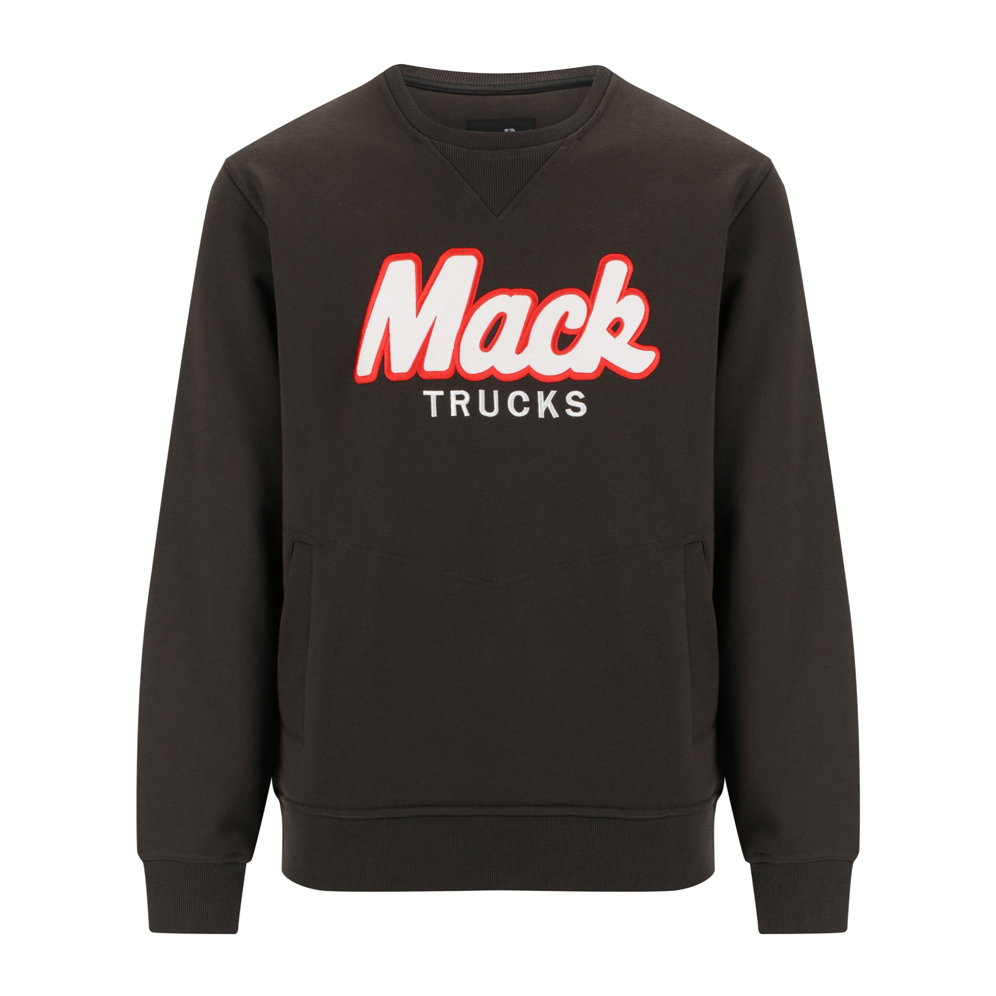 MACK L/Sleeve Poly/Cotton Crew Neck Jumper