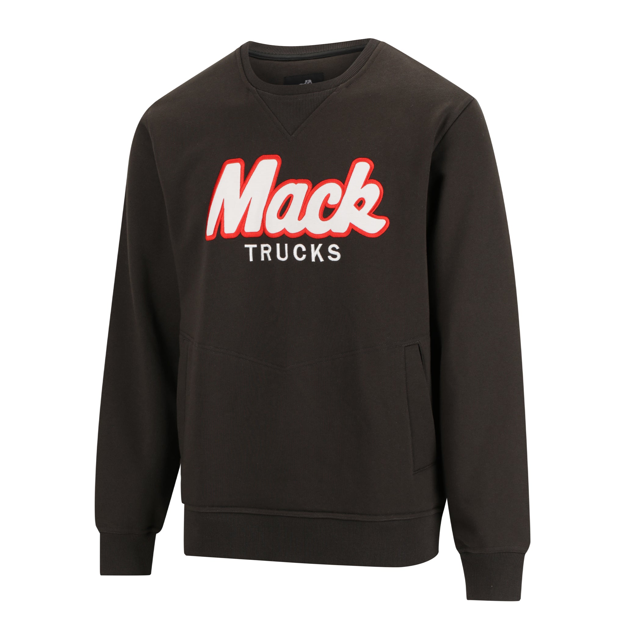MACK L/Sleeve Poly/Cotton Crew Neck Jumper