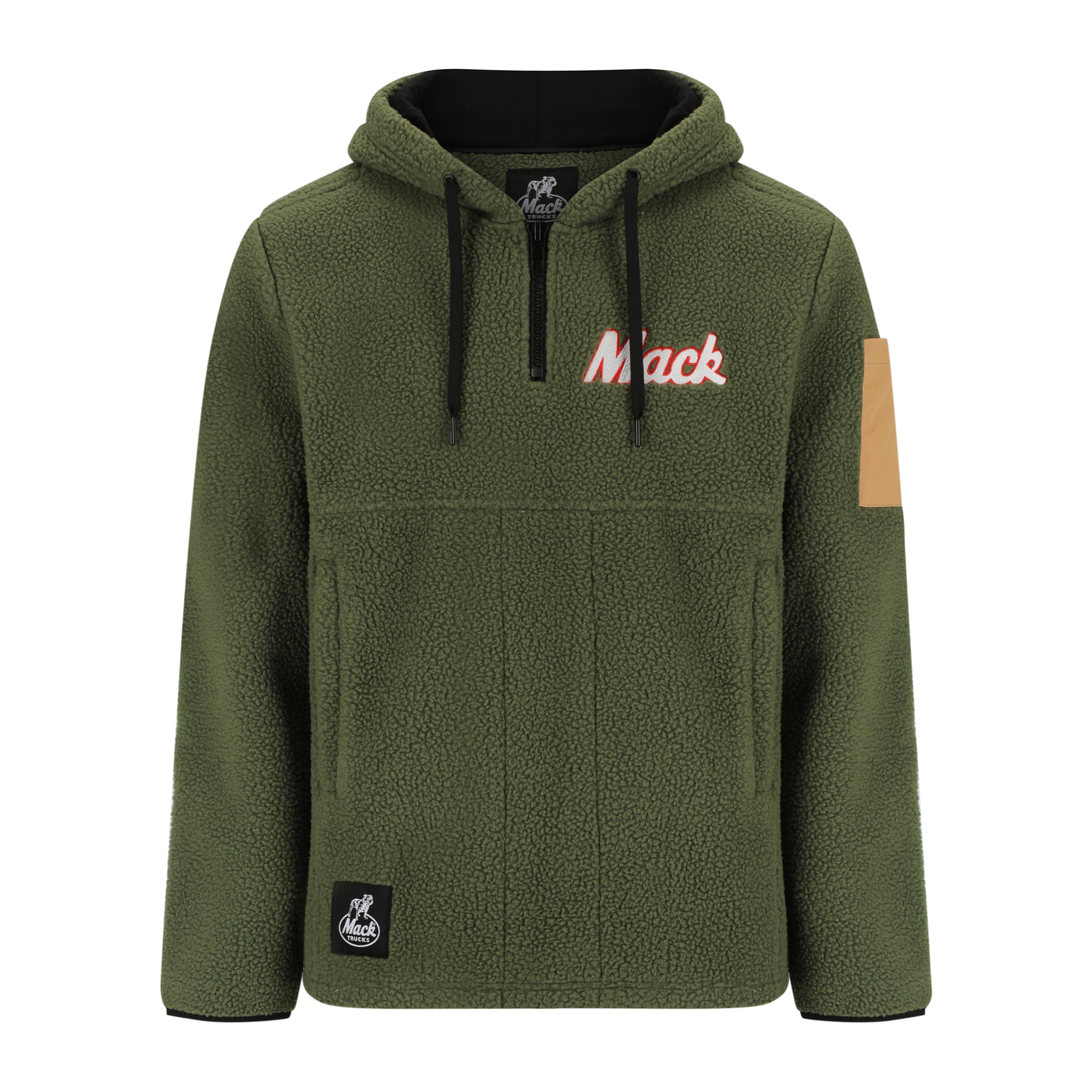 MACK Shearling Fleece 1/4 Zip Hoodie