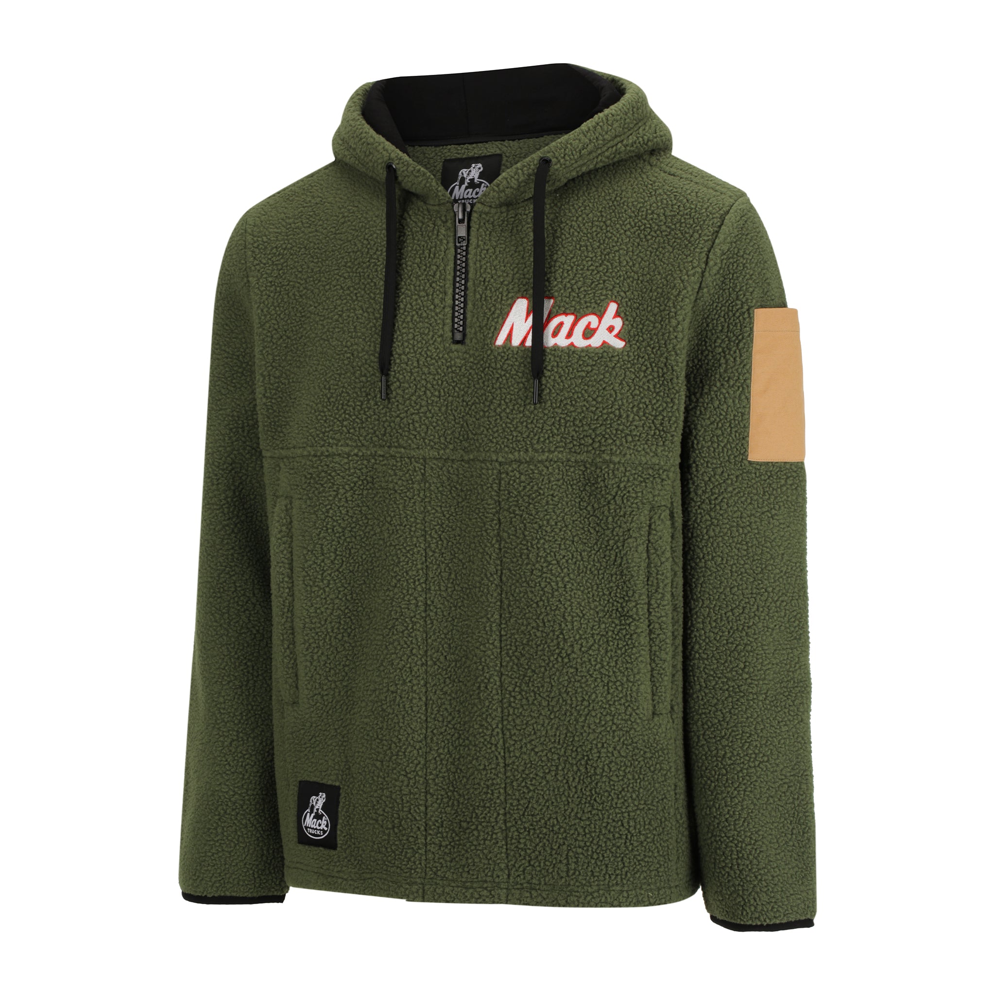 MACK Shearling Fleece 1/4 Zip Hoodie