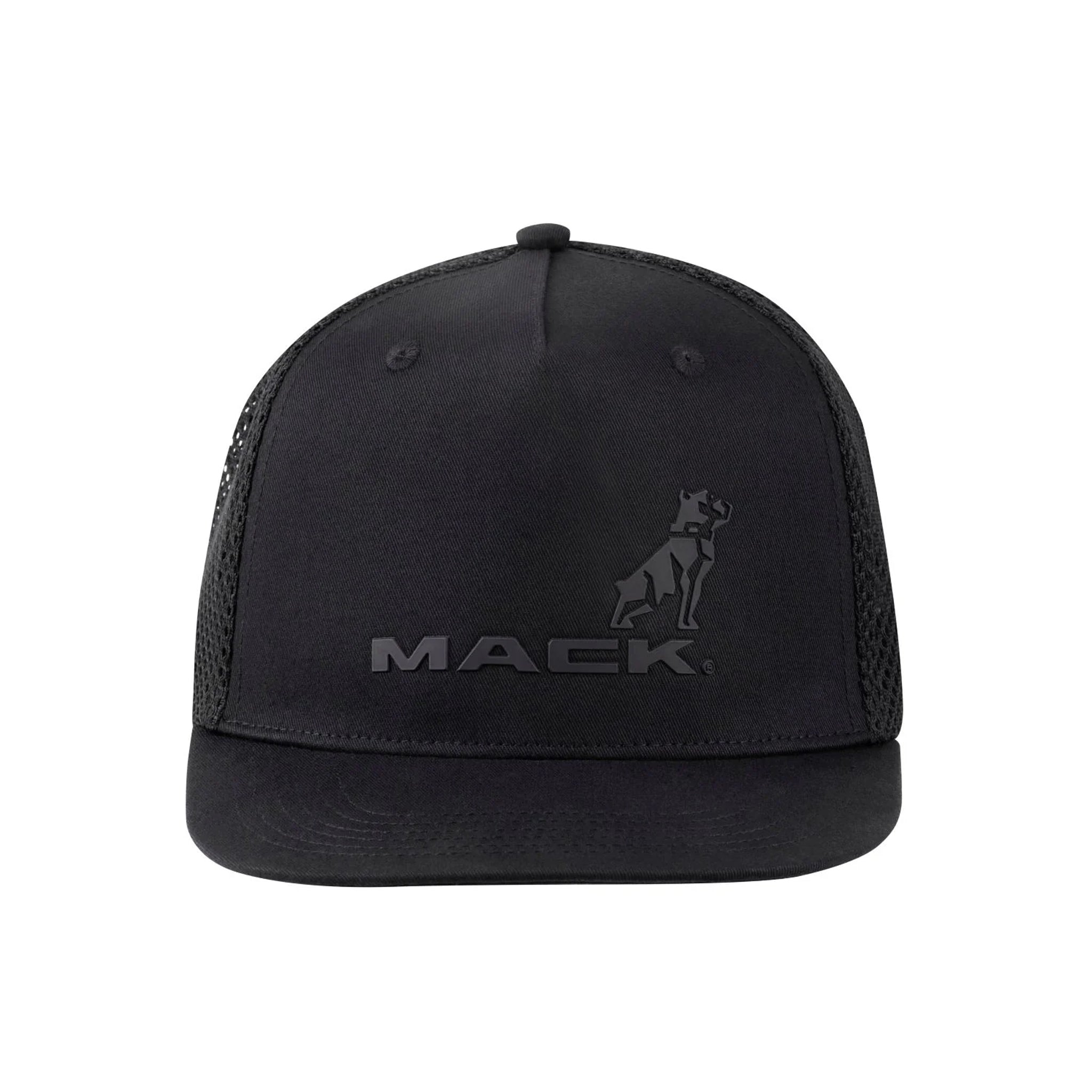 Mack Tonal Flat Brim Dart Trucker