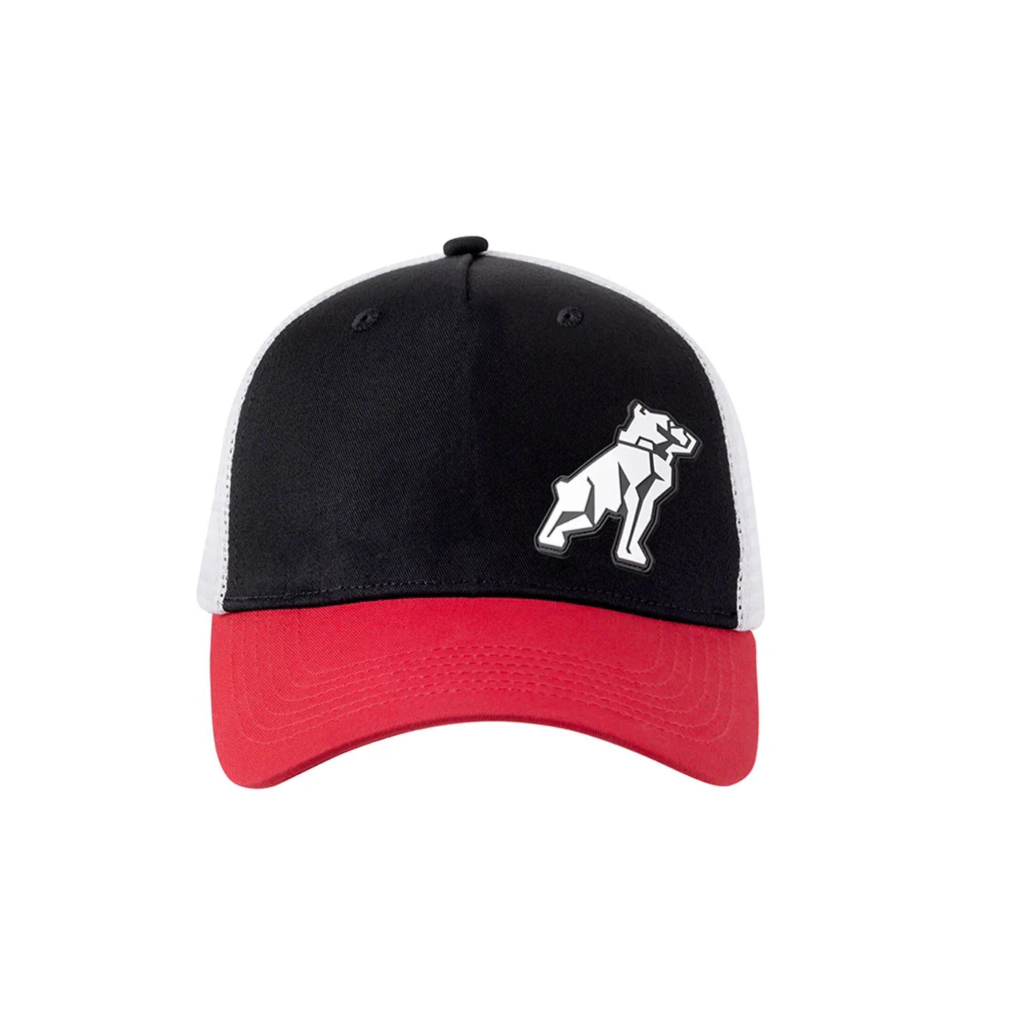 Mack Tri Colour Curved Trucker Cap