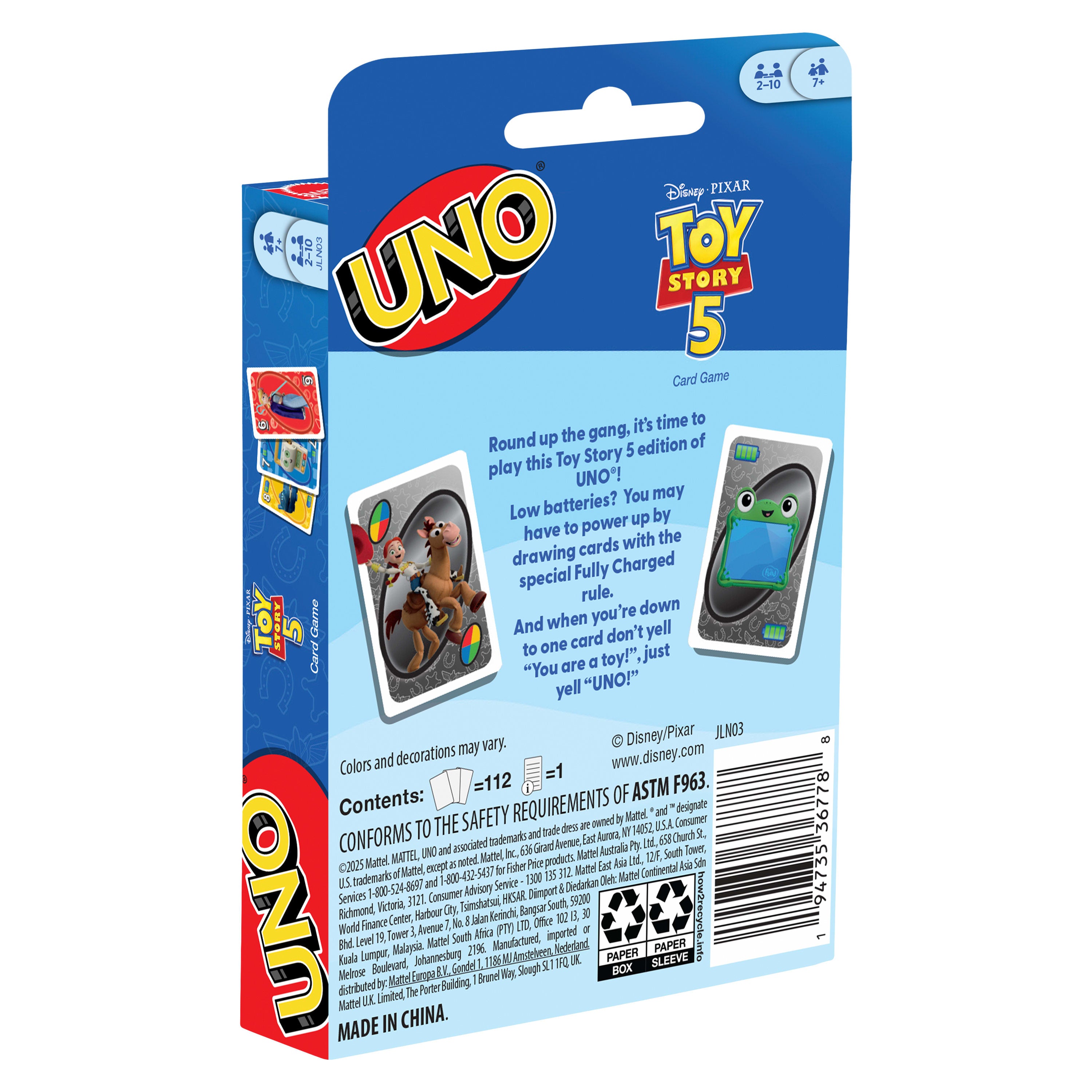 UNO - Toy Story 5