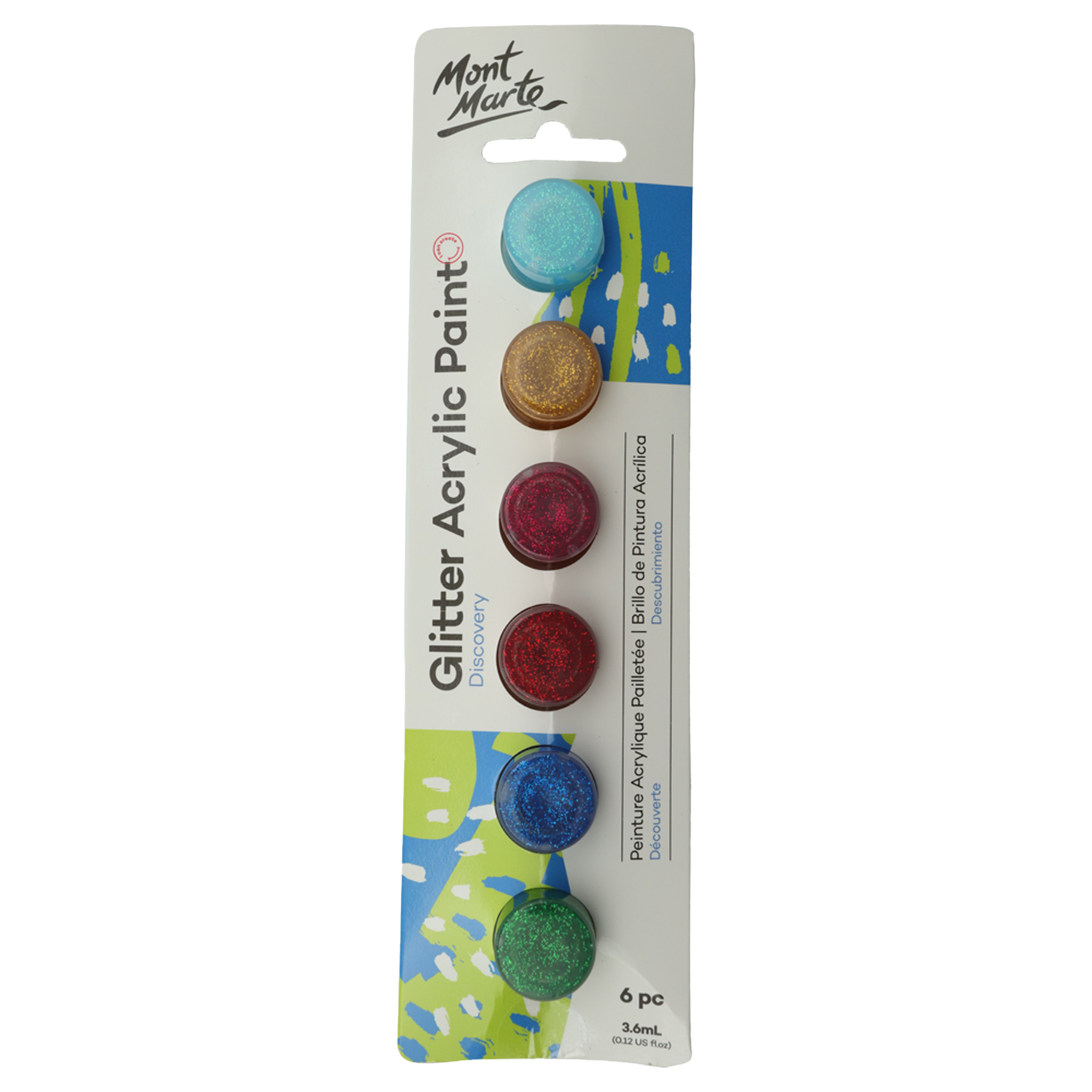 MONT MARTE Acrylic Paint 6pc  3.6ml